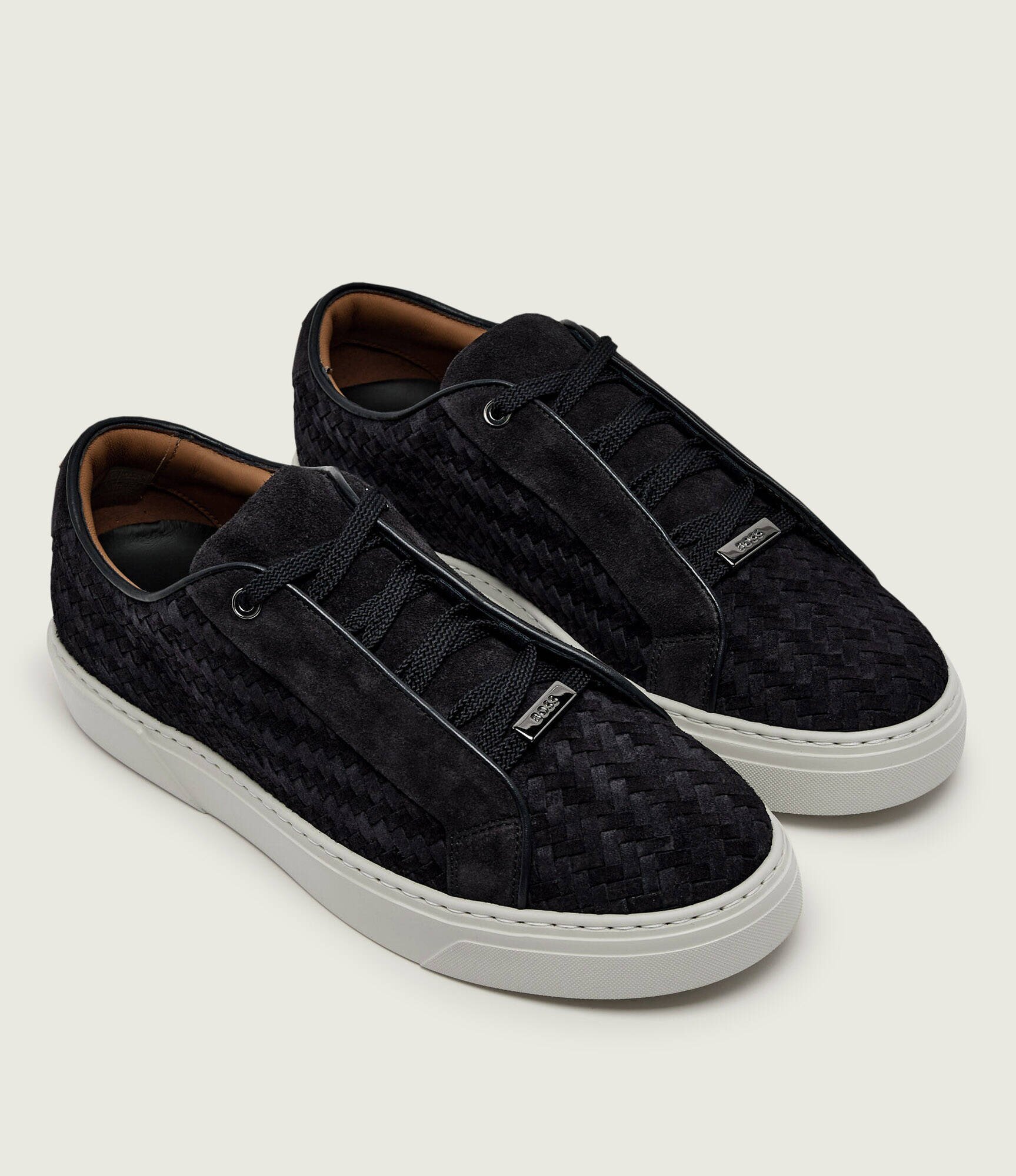 BOSS Black Sneakers Gary_Tenn_sdwvhd | piele întoarsă