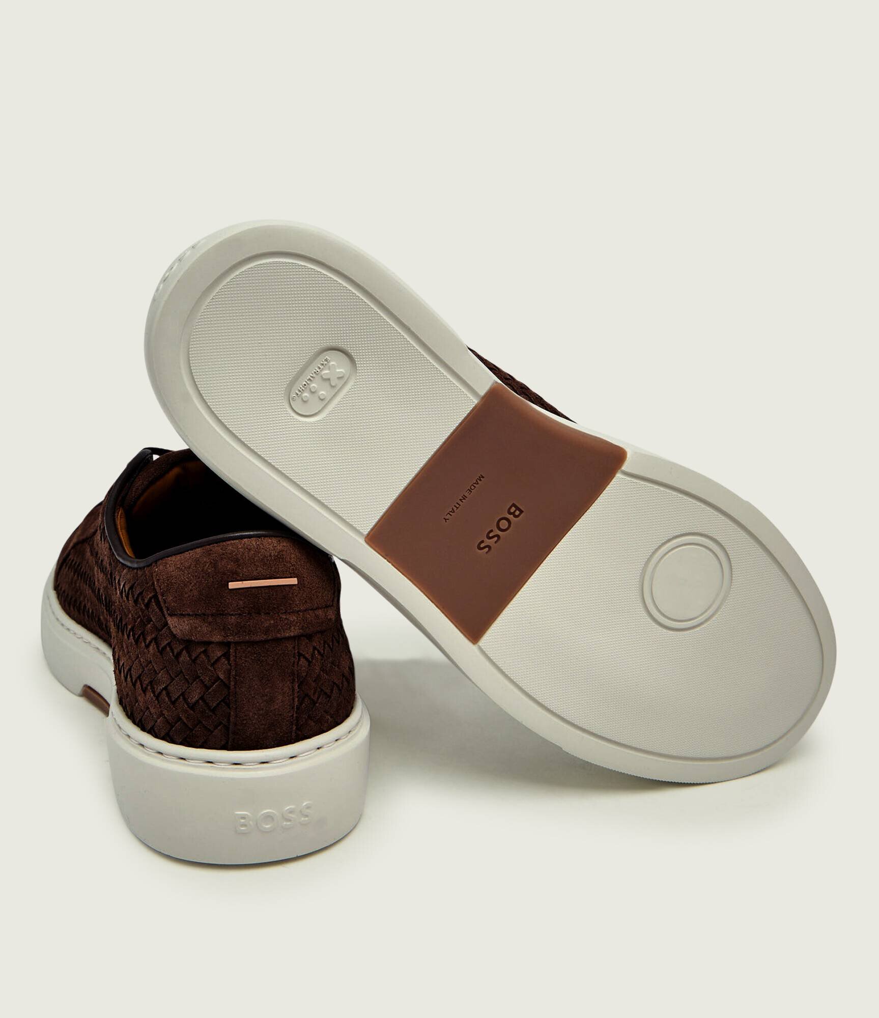 BOSS Black Sneakers Gary_Tenn_sdwvhd | piele întoarsă