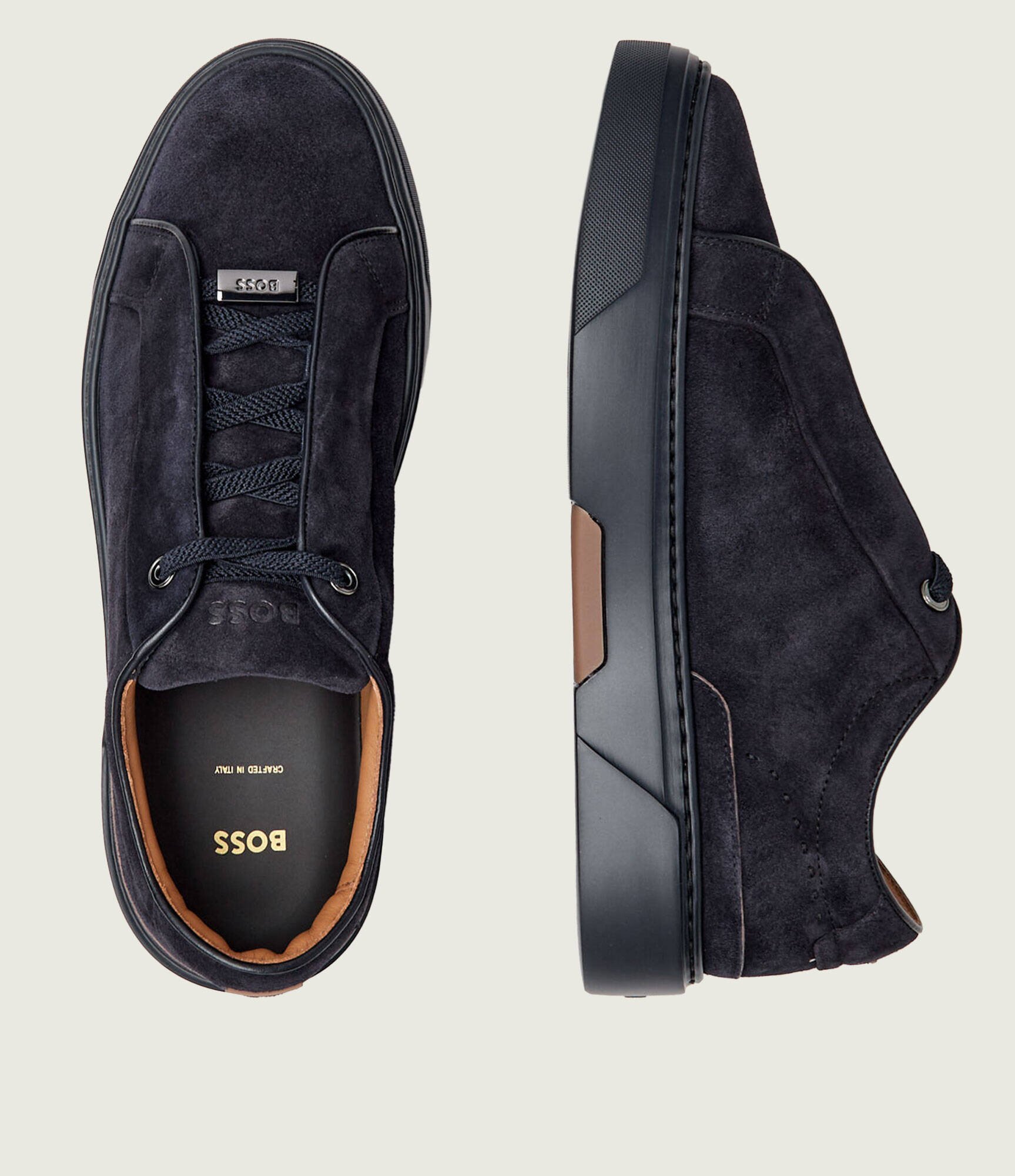 BOSS Black Sneakers GaryTenn_sdhdel | piele întoarsă