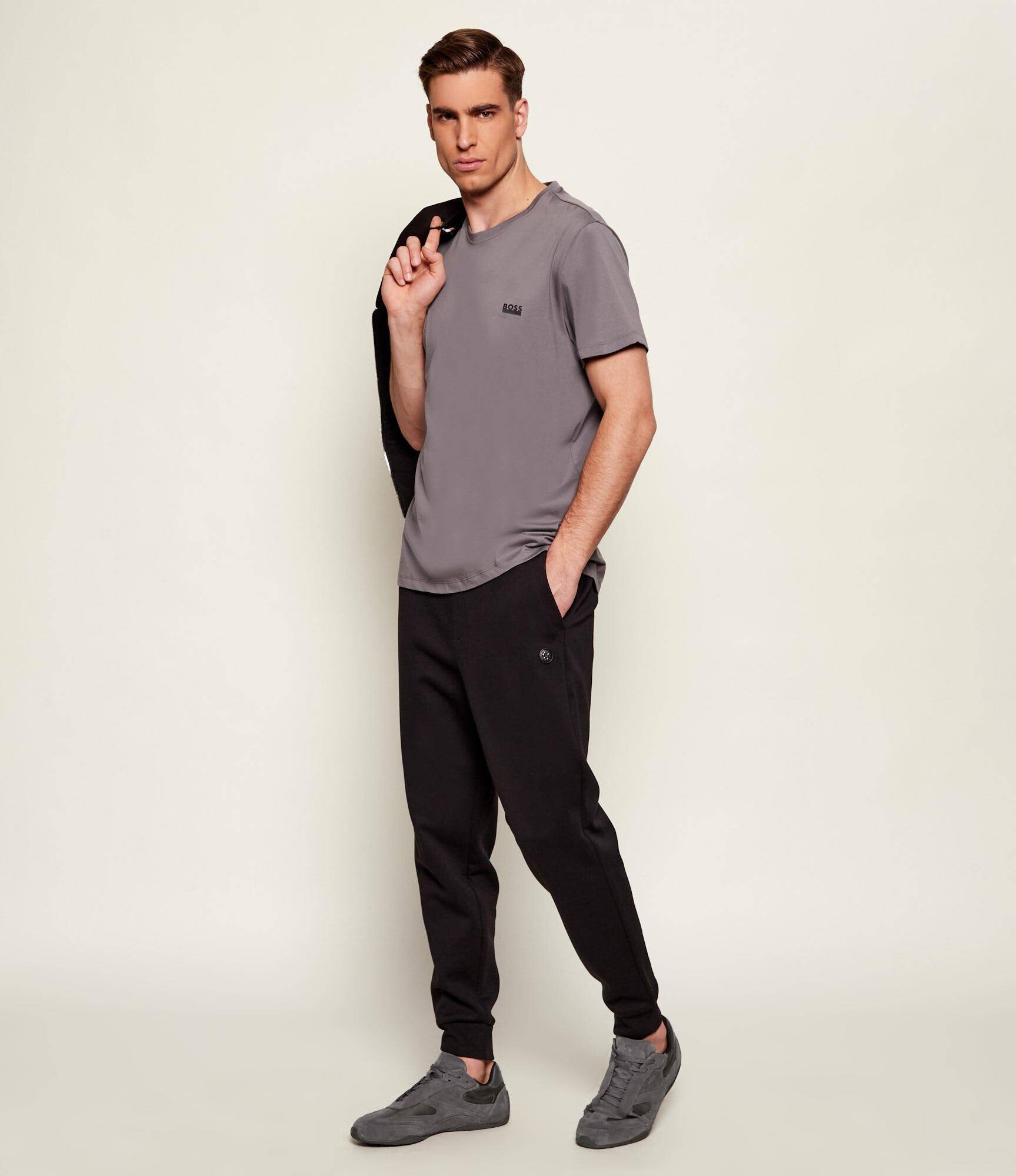 BOSS Black Sneakers Jaylen_Lowp_sdny | piele întoarsă