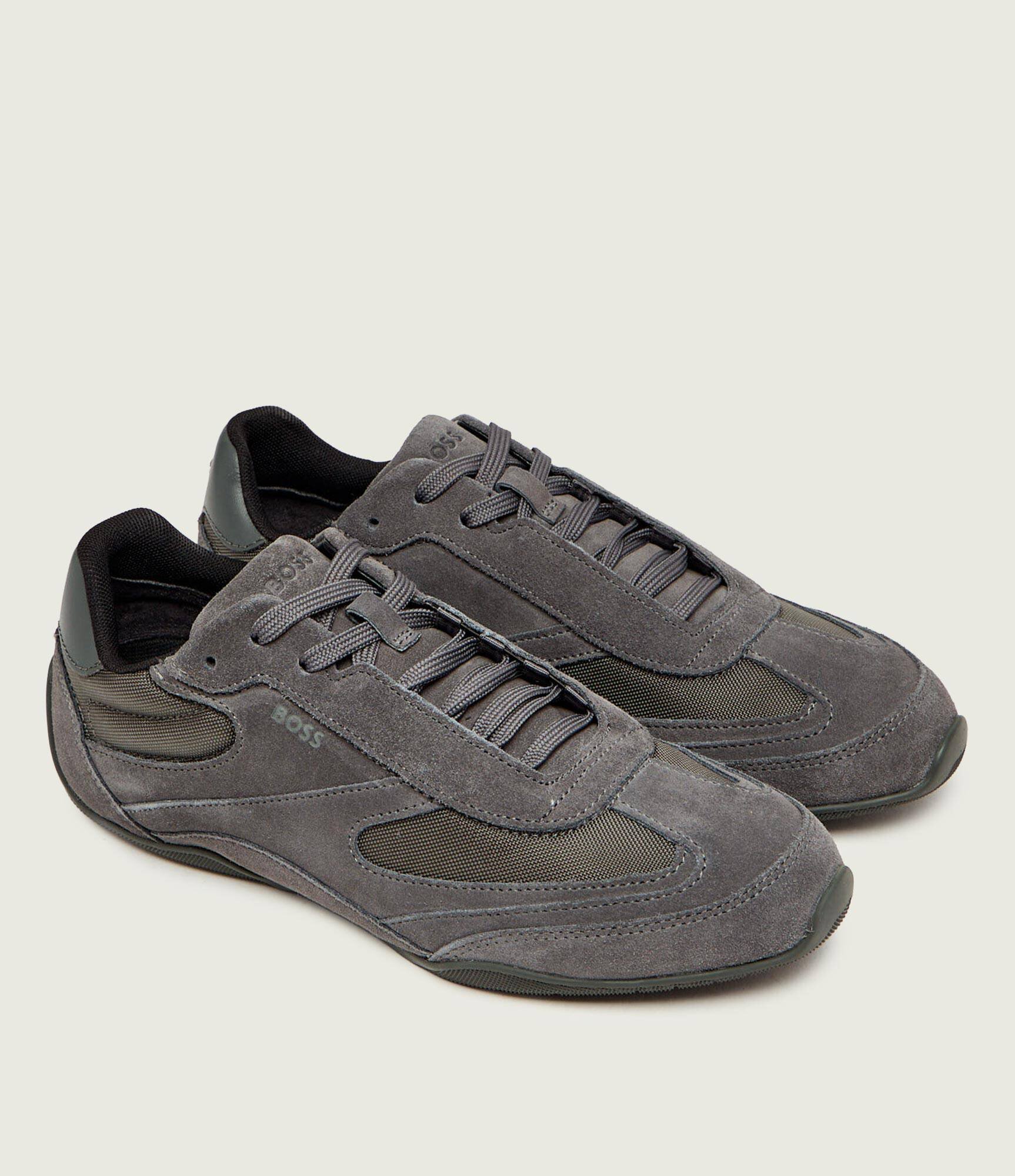 BOSS Black Sneakers Jaylen_Lowp_sdny | piele întoarsă