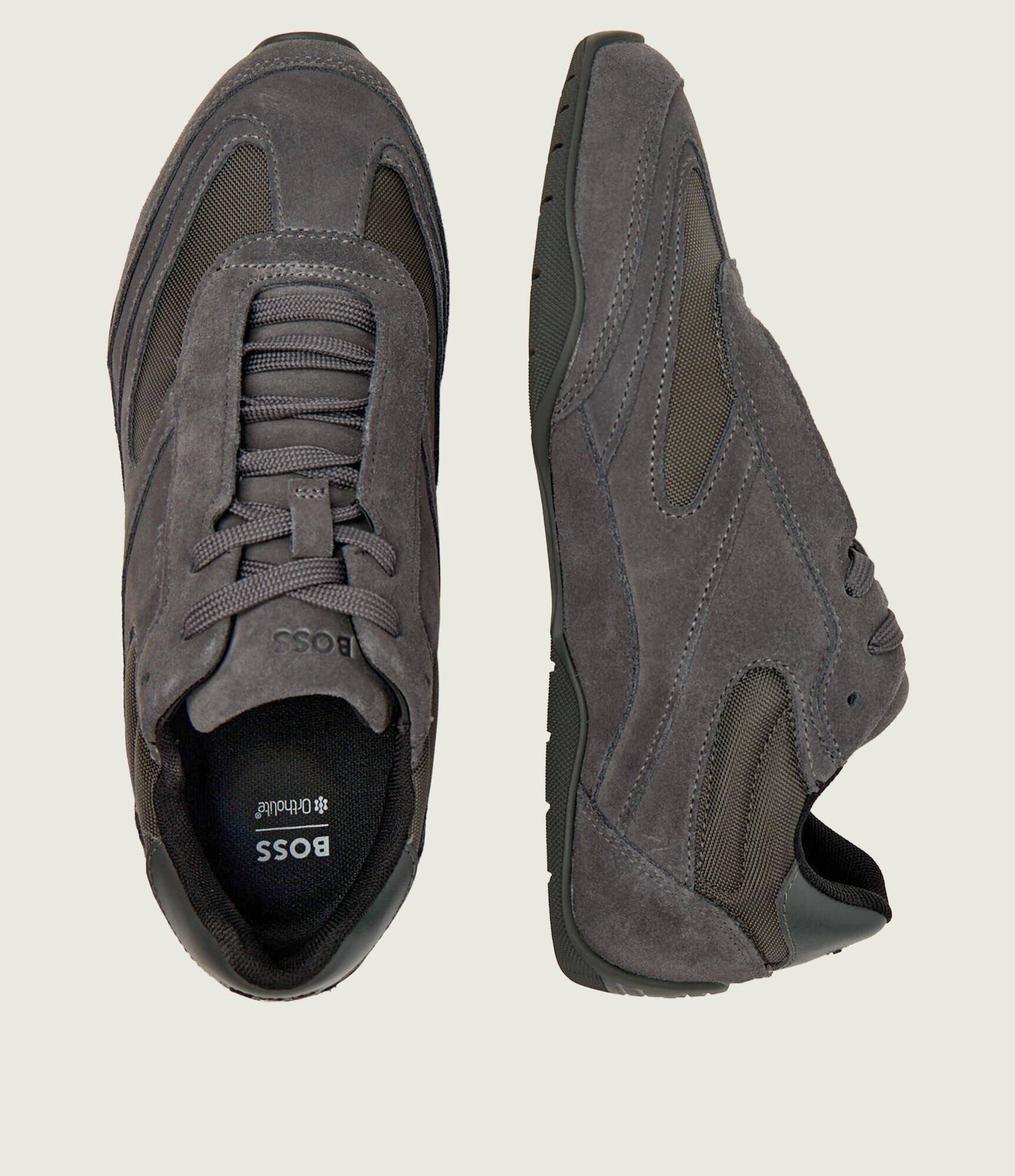 BOSS Black Sneakers Jaylen_Lowp_sdny | piele întoarsă