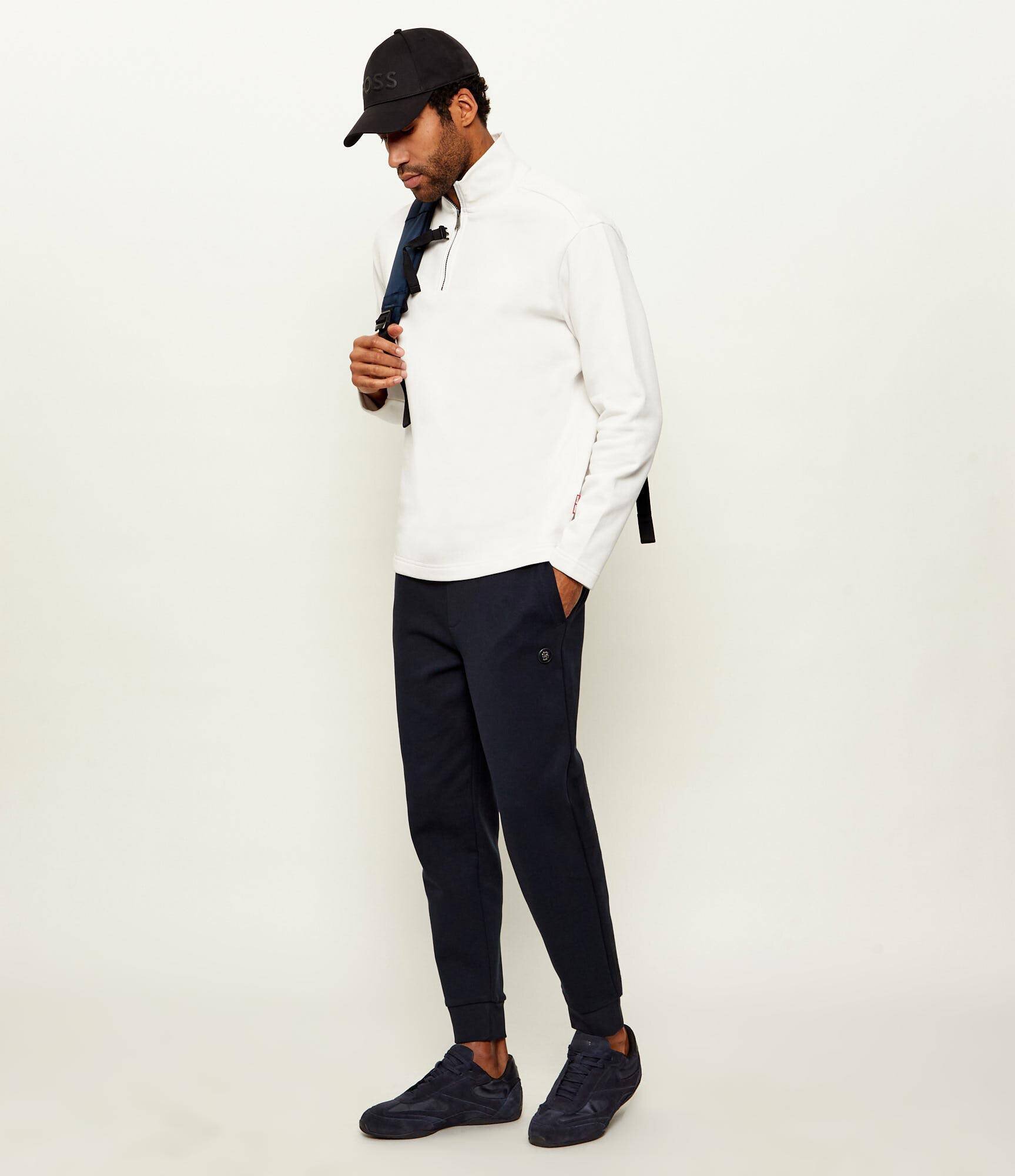BOSS Black Sneakers Jaylen_Lowp_sdny | piele întoarsă