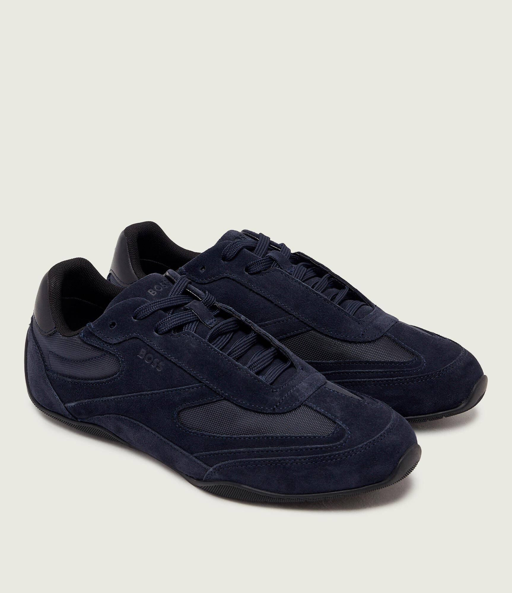 BOSS Black Sneakers Jaylen_Lowp_sdny | piele întoarsă