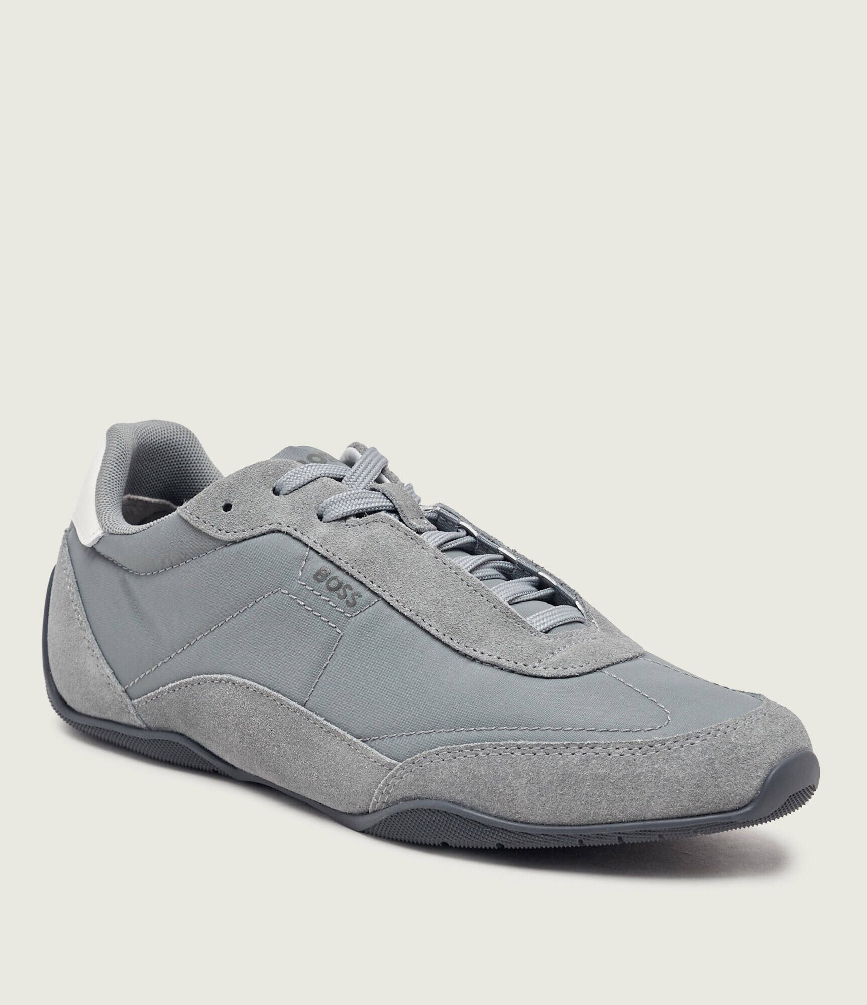 BOSS Black Sneakers Jaylen_Lowp_sdnylt | piele întoarsă
