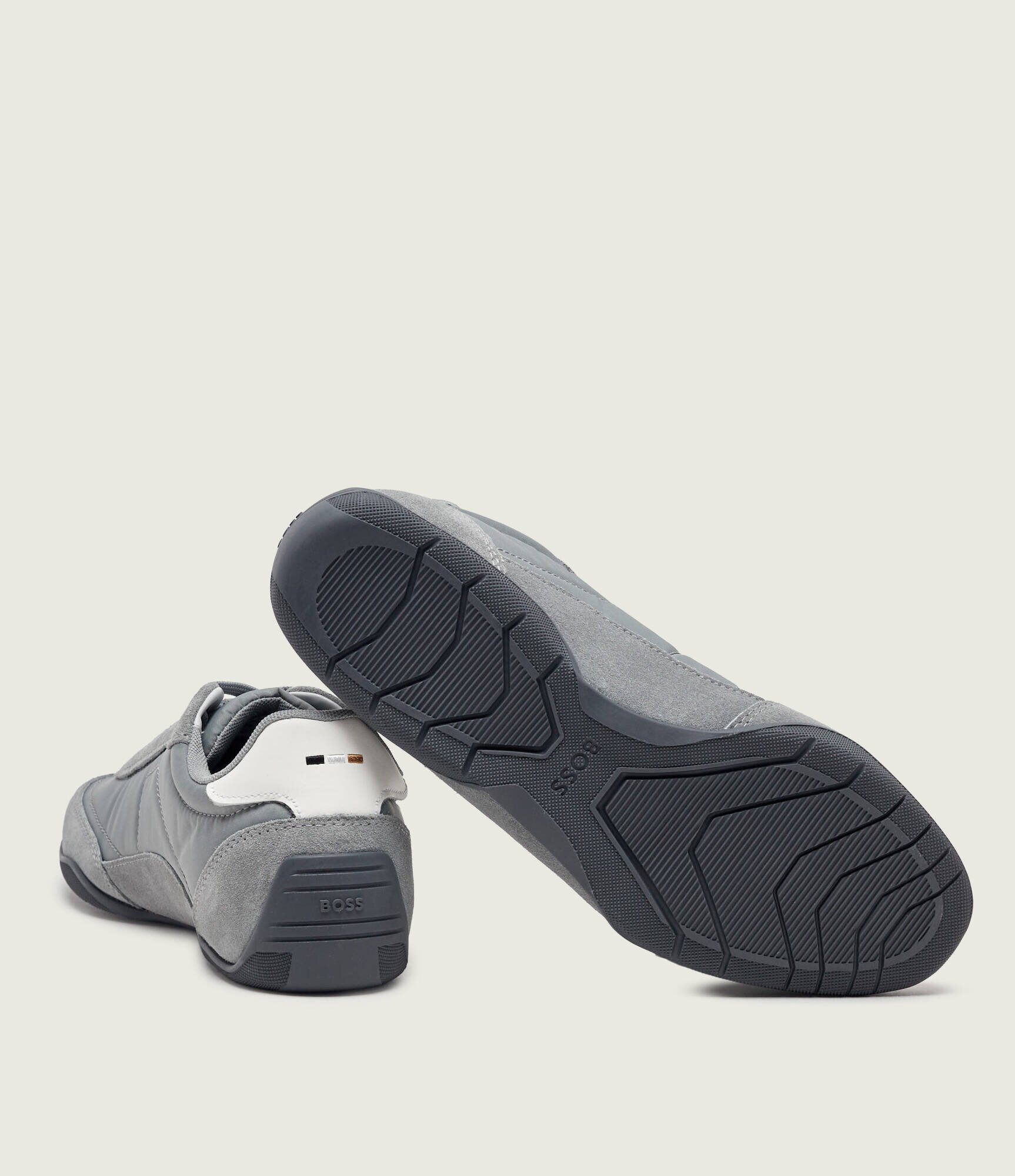 BOSS Black Sneakers Jaylen_Lowp_sdnylt | piele întoarsă