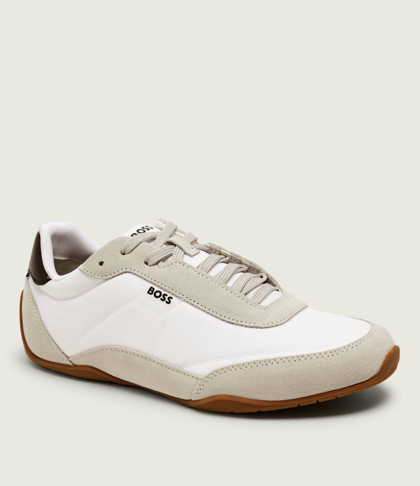 BOSS Black Sneakers Jaylen_Lowp_sdnylt | piele întoarsă
