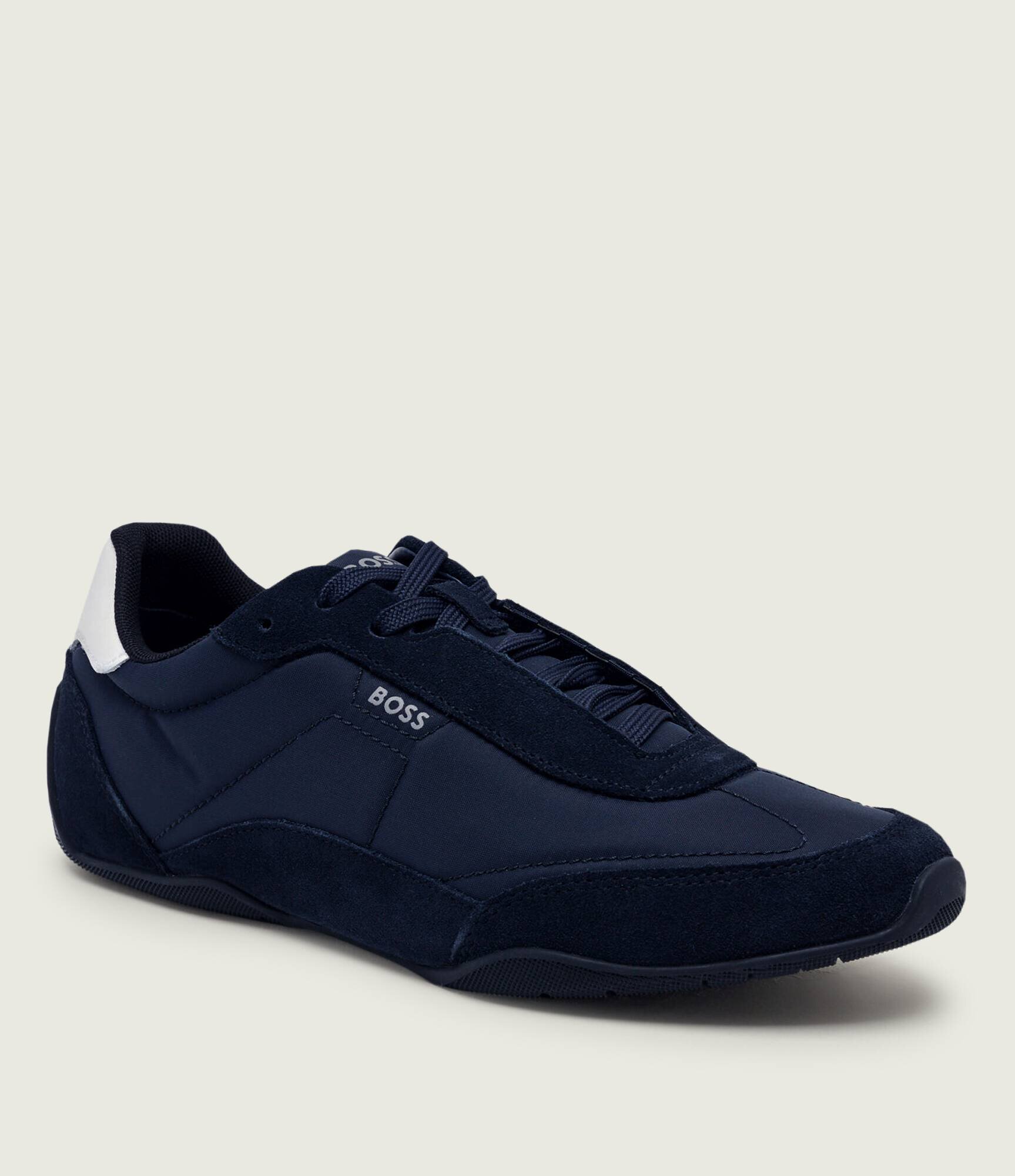 BOSS Black Sneakers Jaylen_Lowp_sdnylt | piele întoarsă