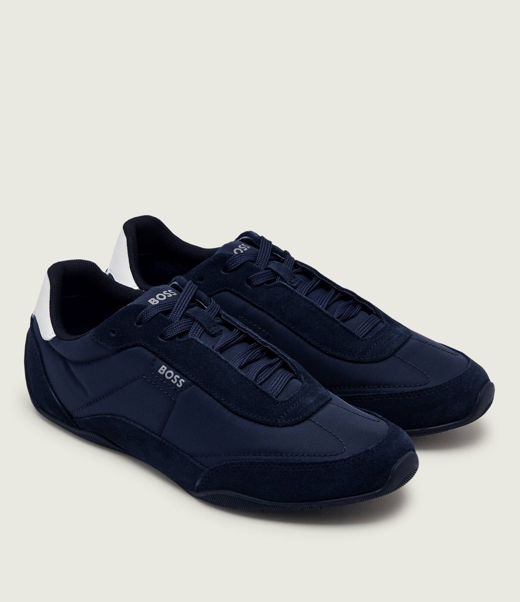 BOSS Black Sneakers Jaylen_Lowp_sdnylt | piele întoarsă