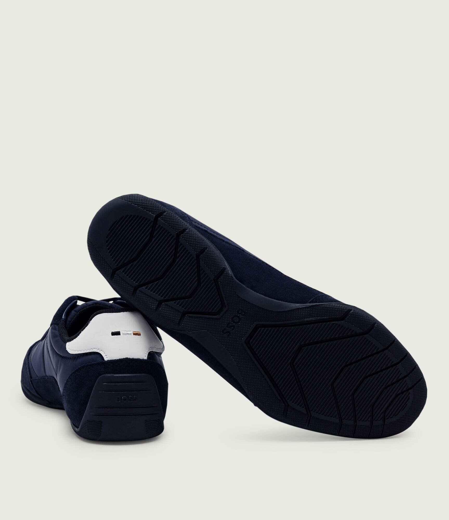 BOSS Black Sneakers Jaylen_Lowp_sdnylt | piele întoarsă
