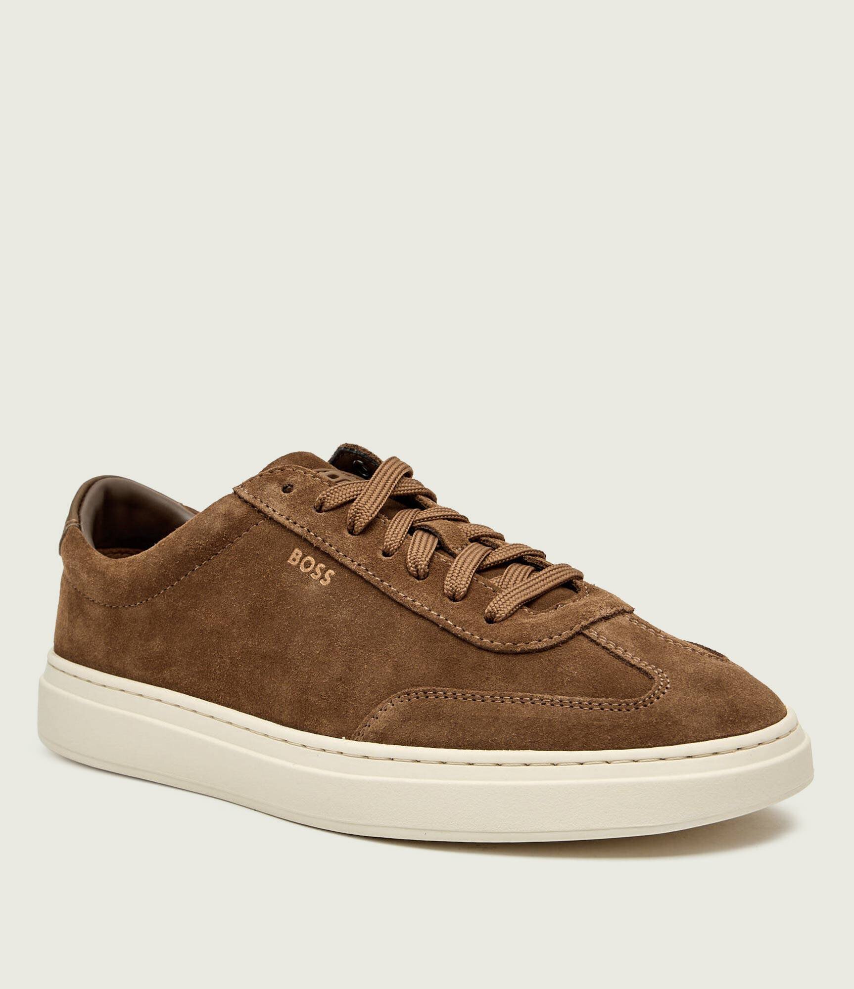 BOSS Black Sneakers Kieran_Tenn_sdoBB | piele întoarsă