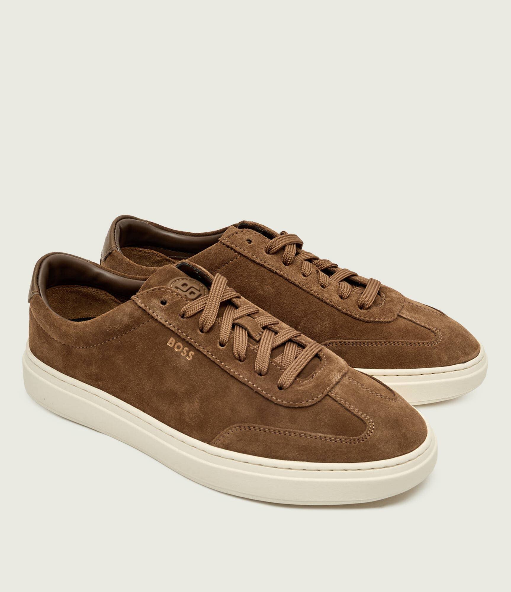 BOSS Black Sneakers Kieran_Tenn_sdoBB | piele întoarsă