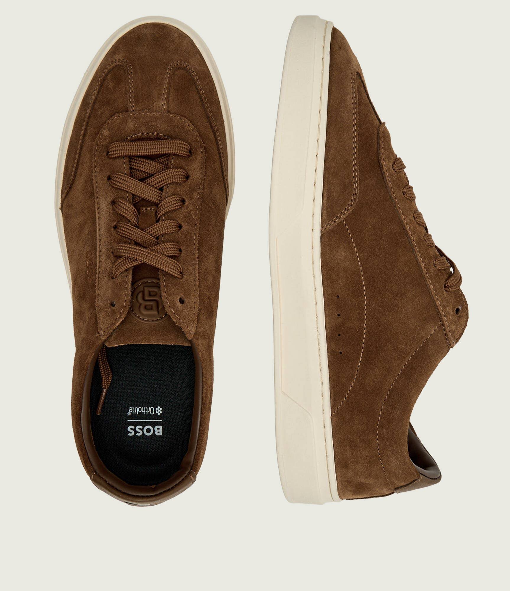 BOSS Black Sneakers Kieran_Tenn_sdoBB | piele întoarsă