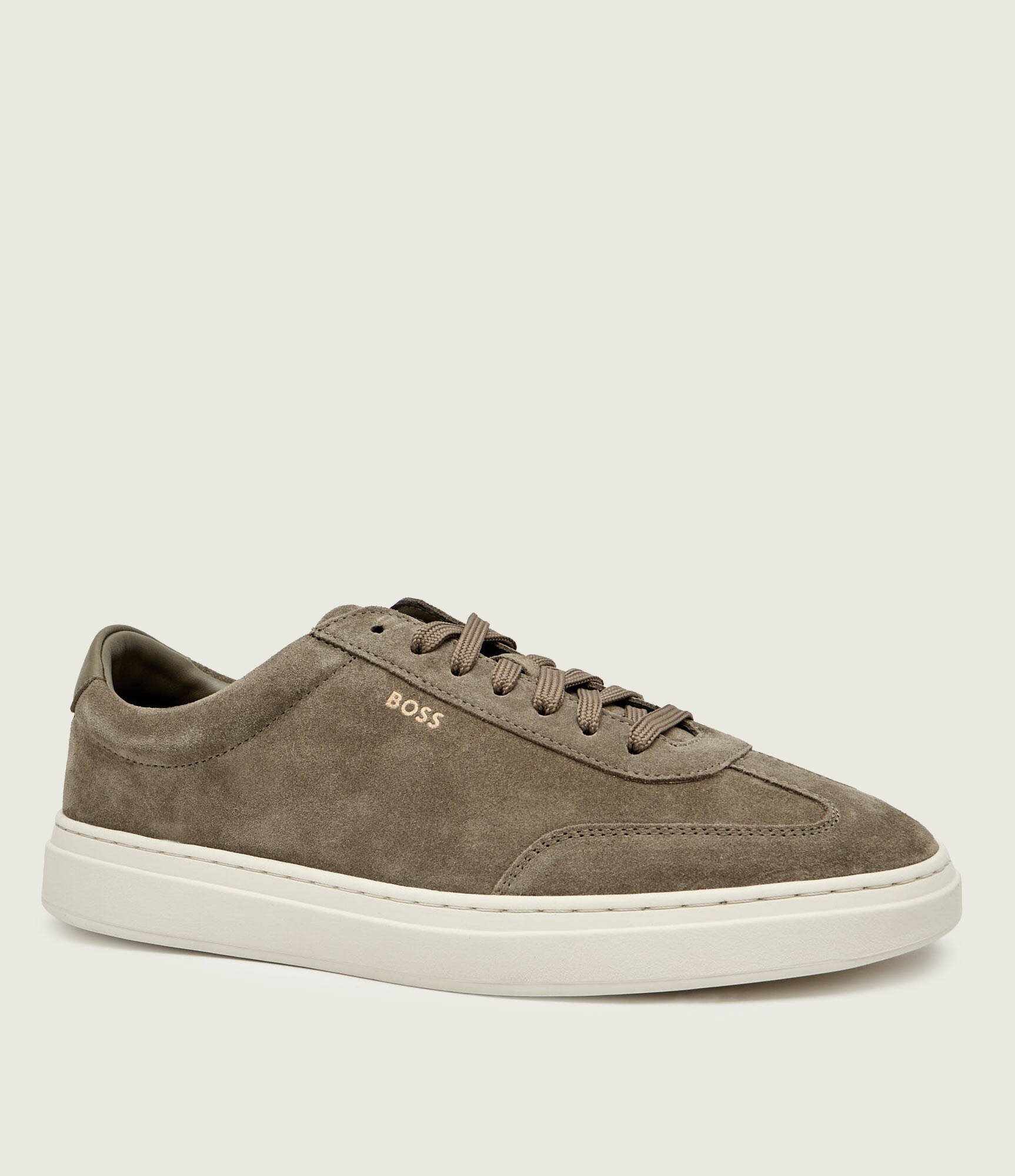 BOSS Black Sneakers Kieran_Tenn_sdoBB | piele întoarsă