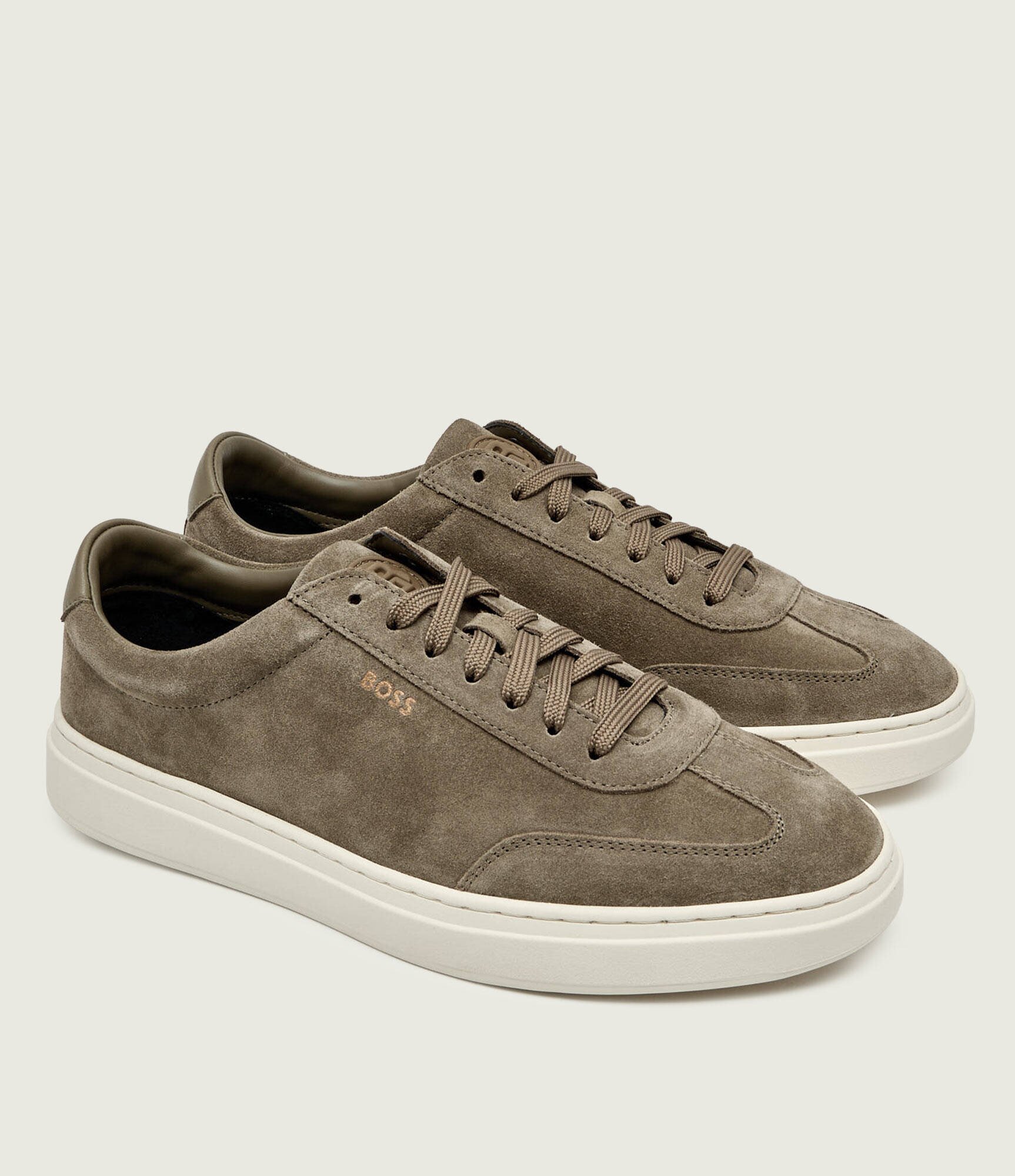 BOSS Black Sneakers Kieran_Tenn_sdoBB | piele întoarsă