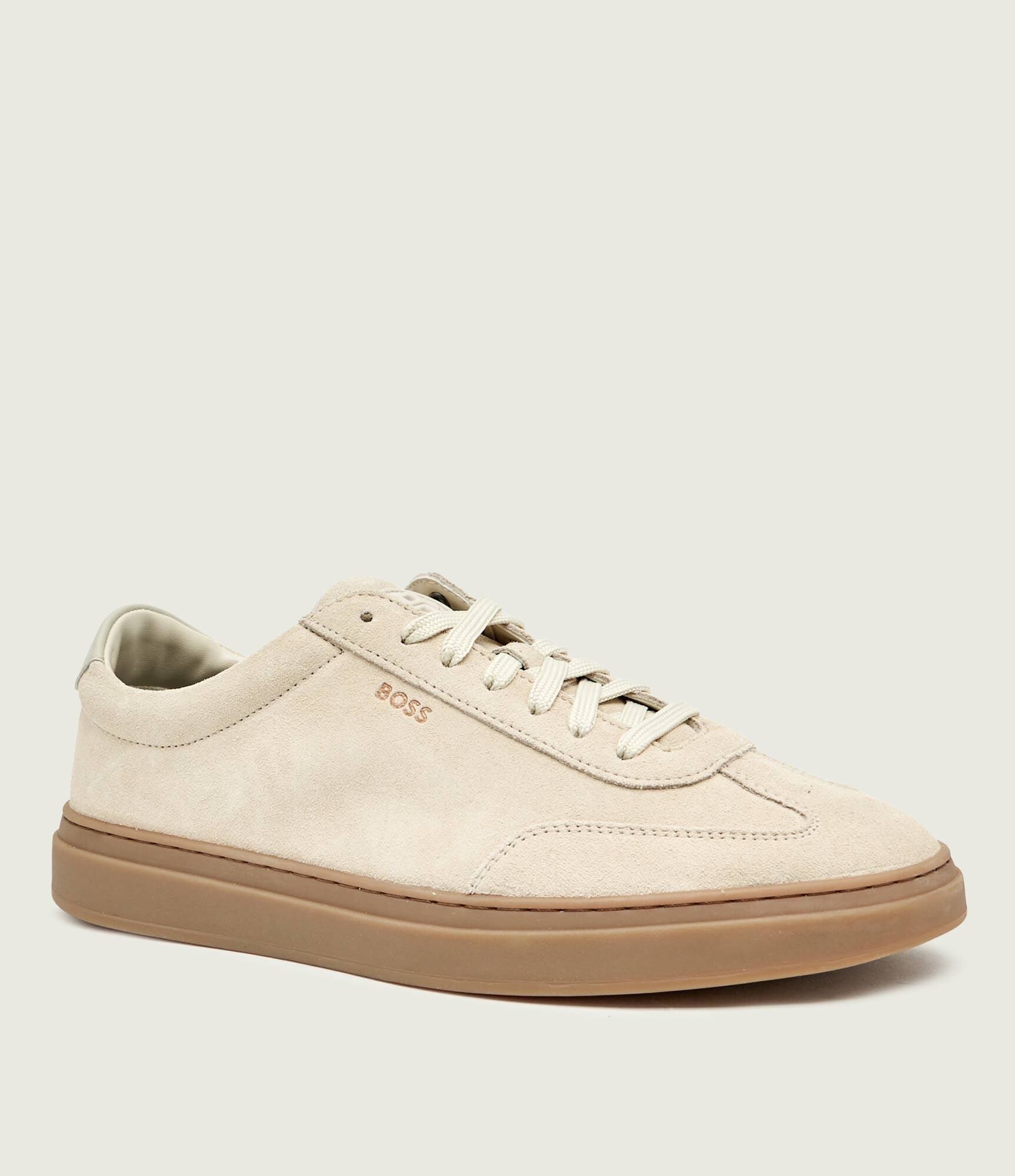 BOSS Black Sneakers Kieran_Tenn_sdoBB | piele întoarsă