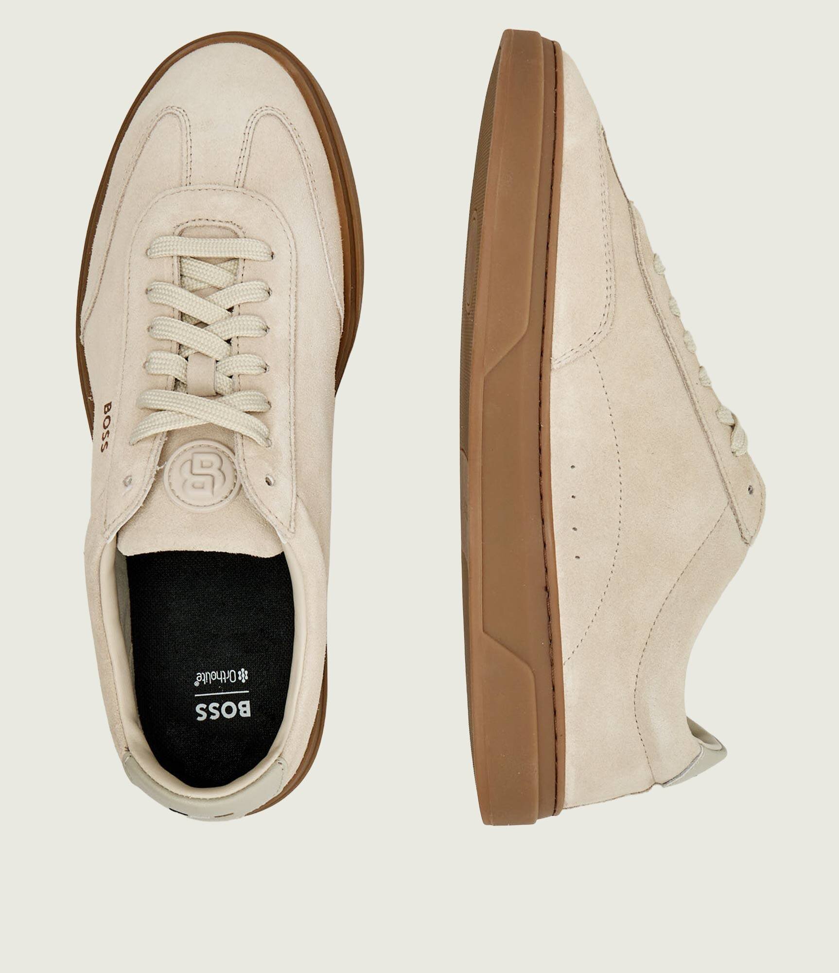 BOSS Black Sneakers Kieran_Tenn_sdoBB | piele întoarsă