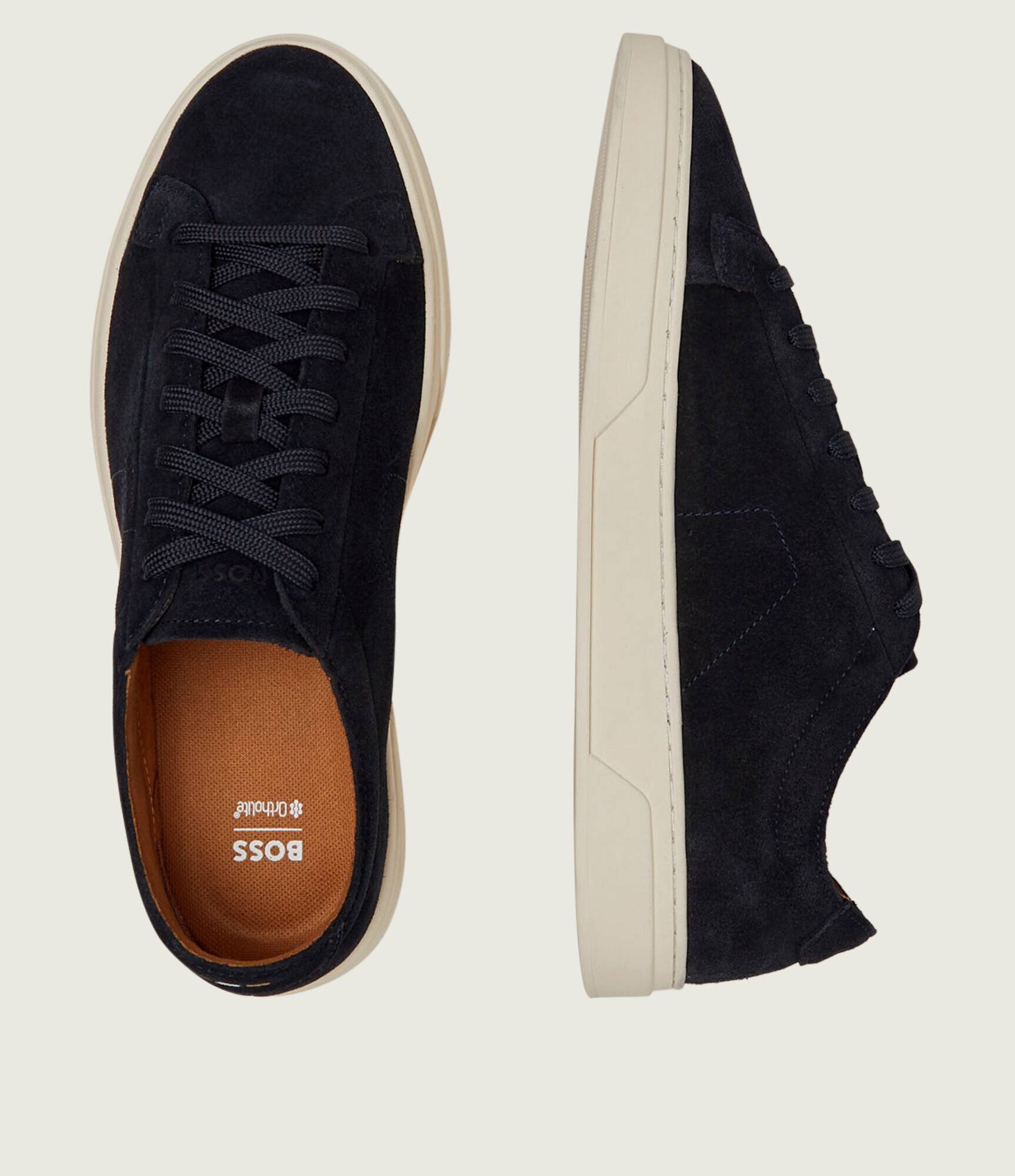 BOSS Black Sneakers Kieran_Tenn_wcsd | piele întoarsă