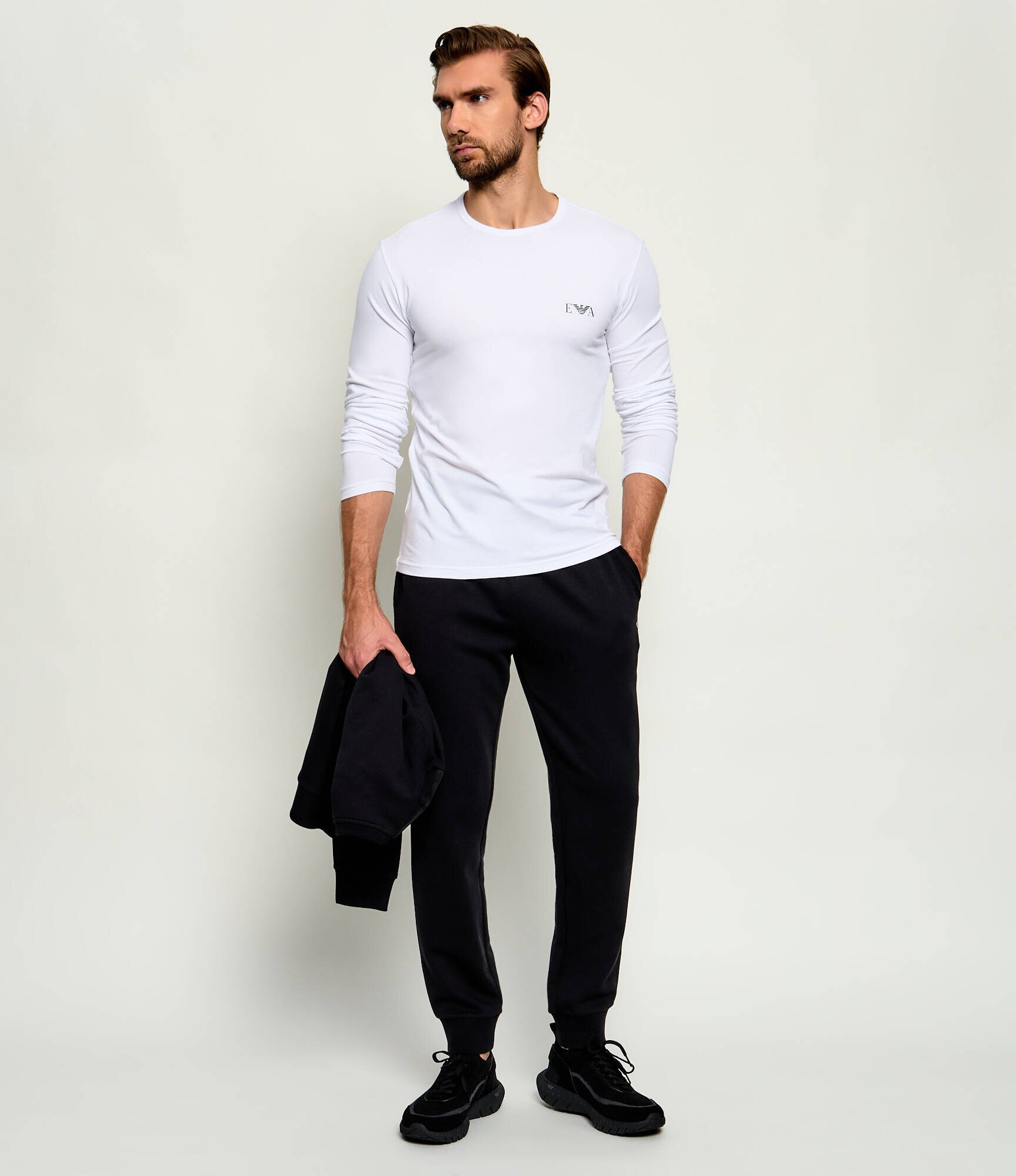 BOSS Black Sneakers Motion_Slon_bkn | piele întoarsă