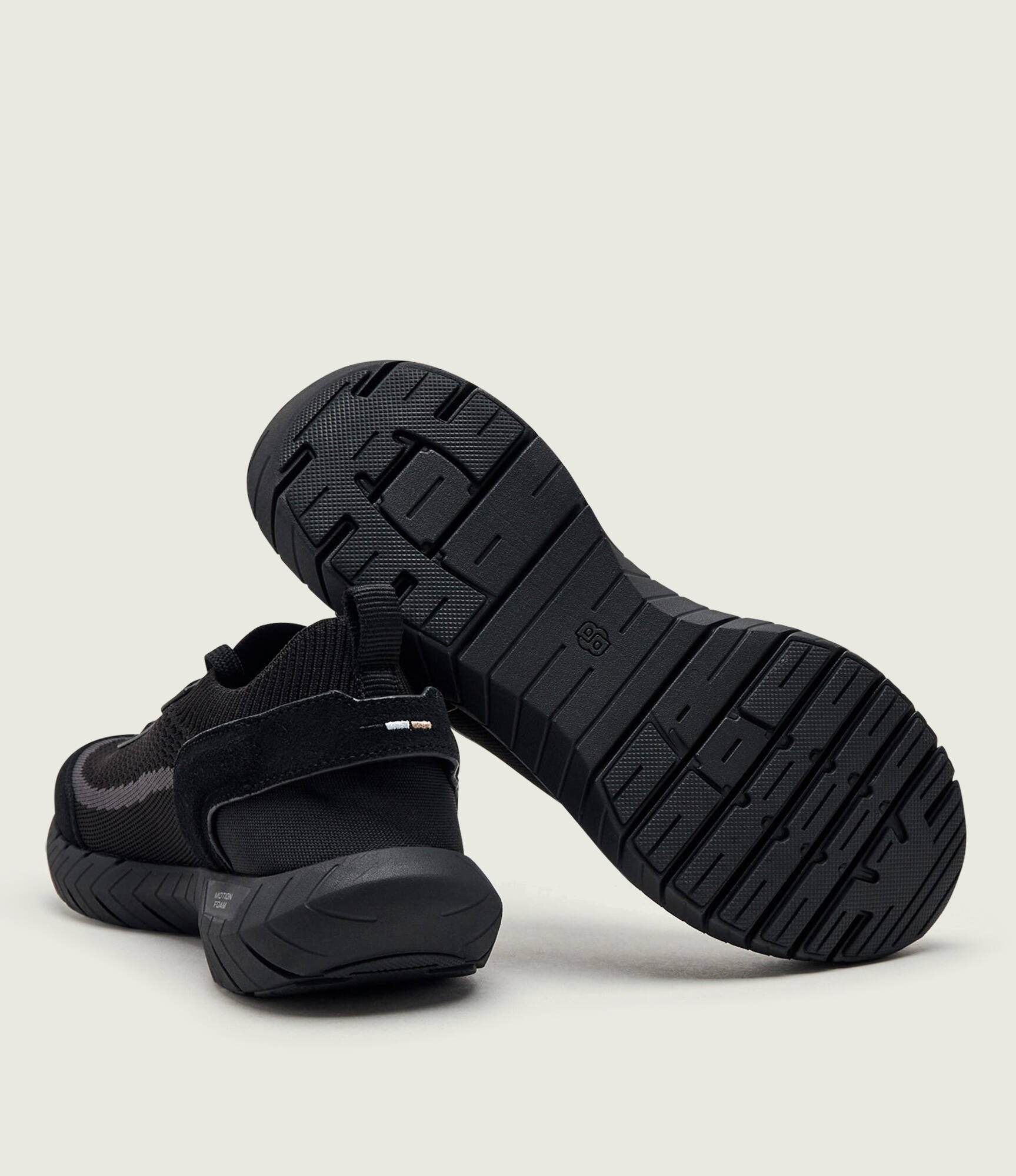 BOSS Black Sneakers Motion_Slon_bkn | piele întoarsă
