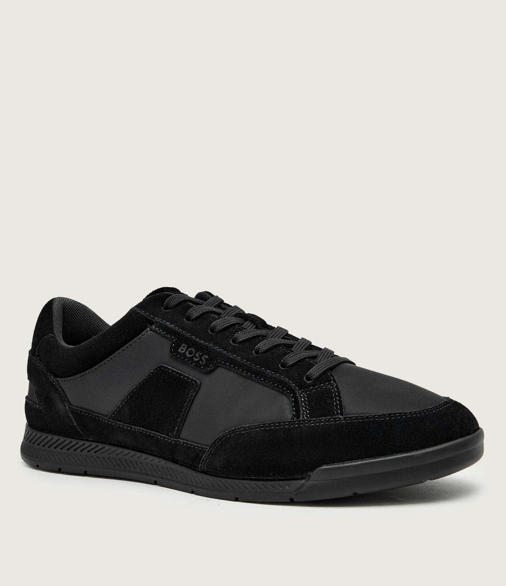 BOSS Black Sneakers Nitan_Lowp_sdpny | piele întoarsă
