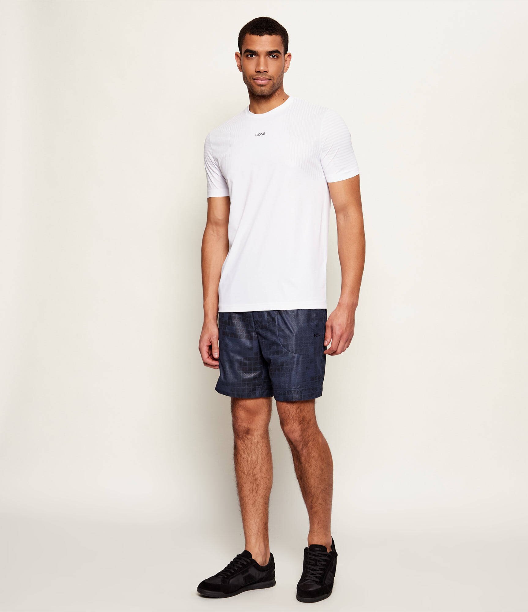 BOSS Black Sneakers Nitan_Lowp_sdpny | piele întoarsă