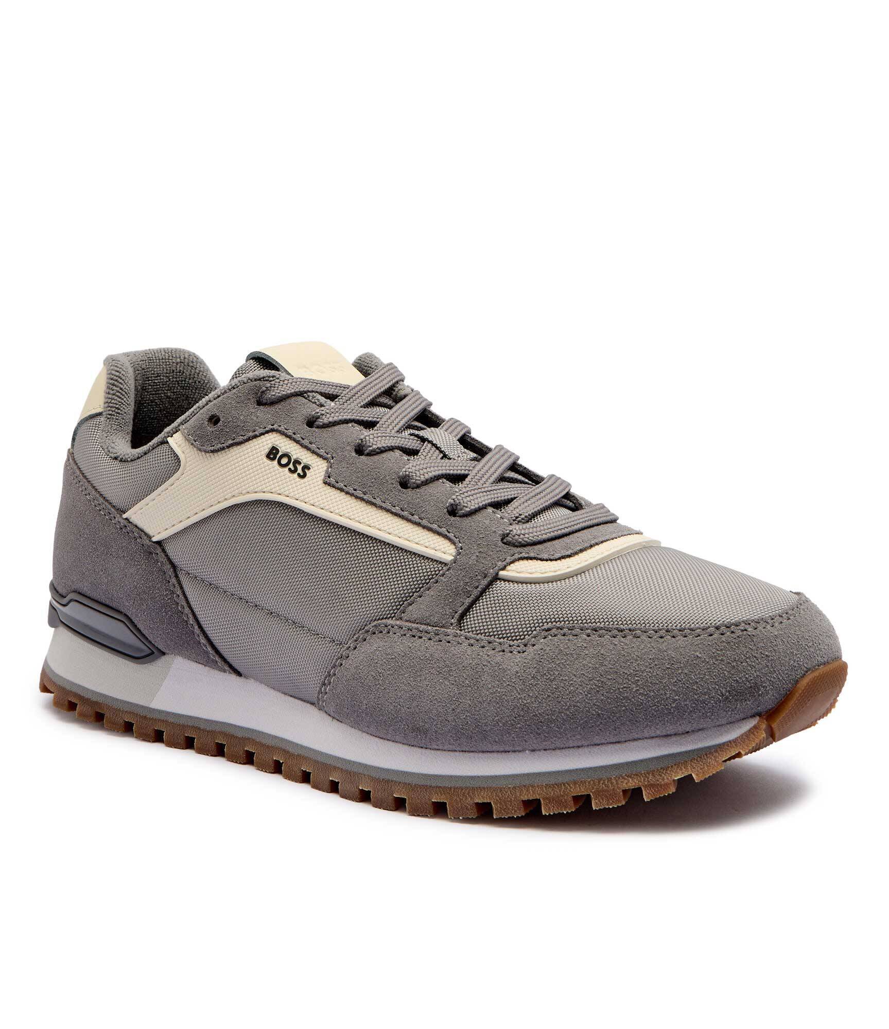 BOSS Black Sneakers Parkour-L_Runn_sdnyt | z dodatkiem skóry