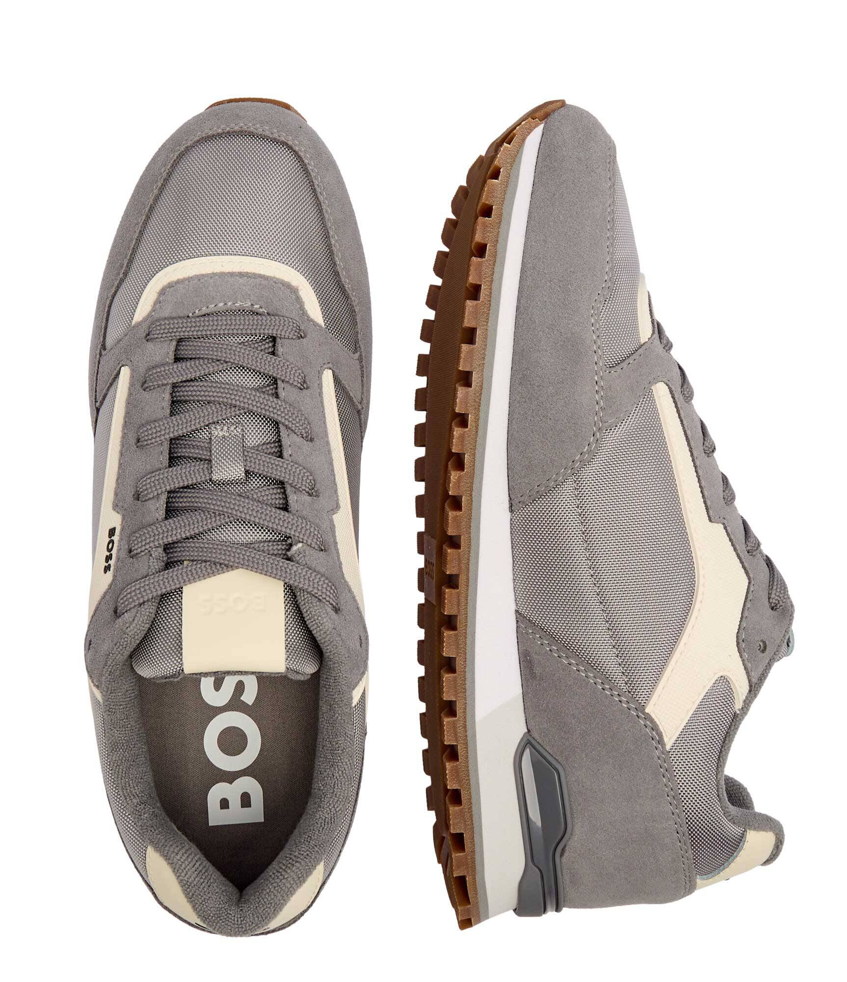 BOSS Black Sneakers Parkour-L_Runn_sdnyt | z dodatkiem skóry