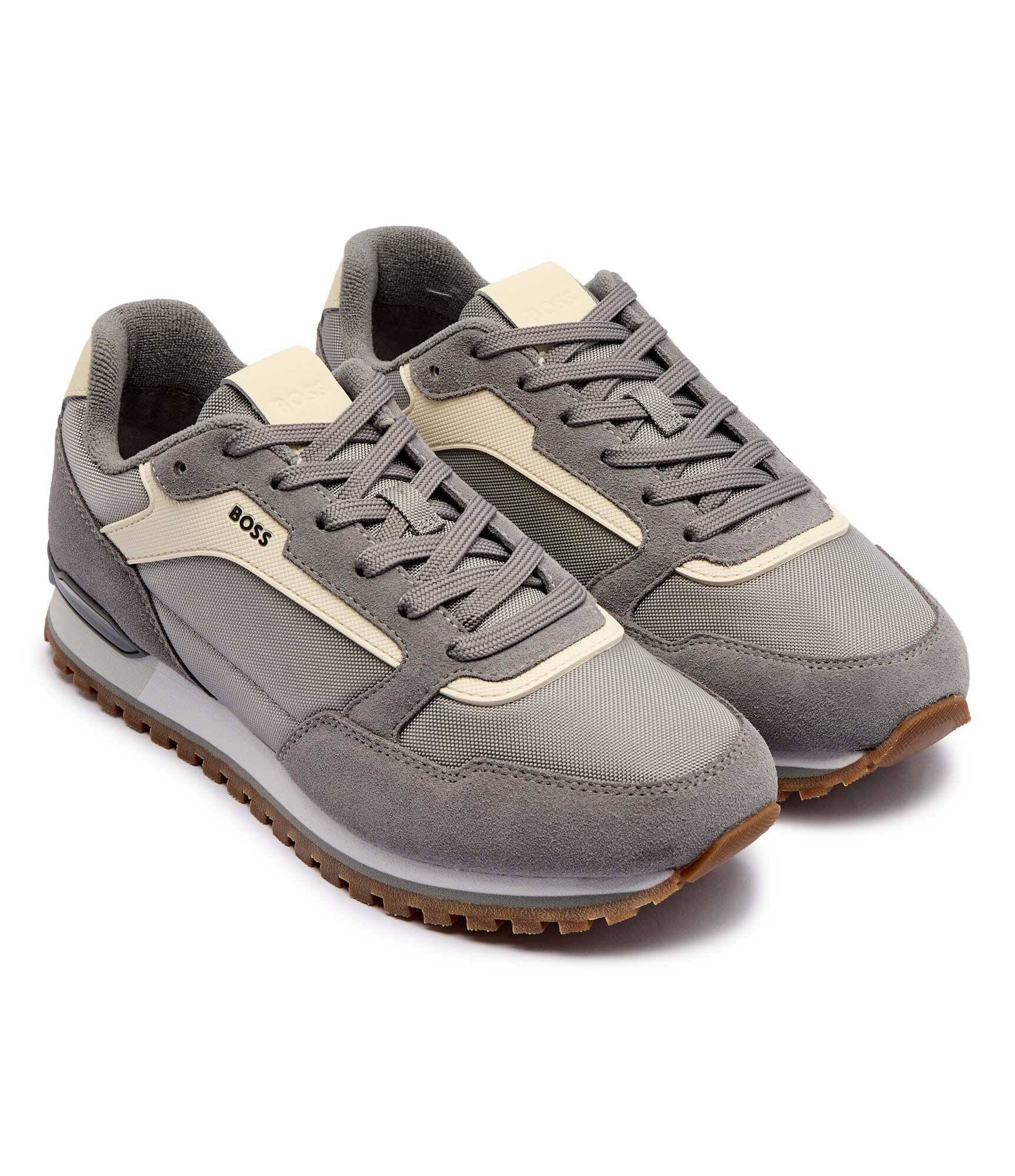 BOSS Black Sneakers Parkour-L_Runn_sdnyt | z dodatkiem skóry