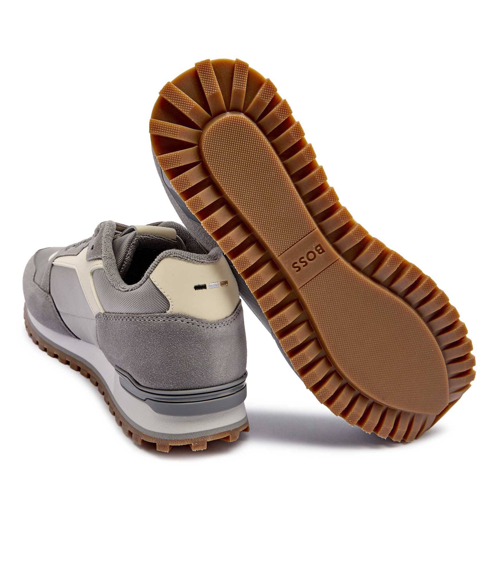 BOSS Black Sneakers Parkour-L_Runn_sdnyt | z dodatkiem skóry