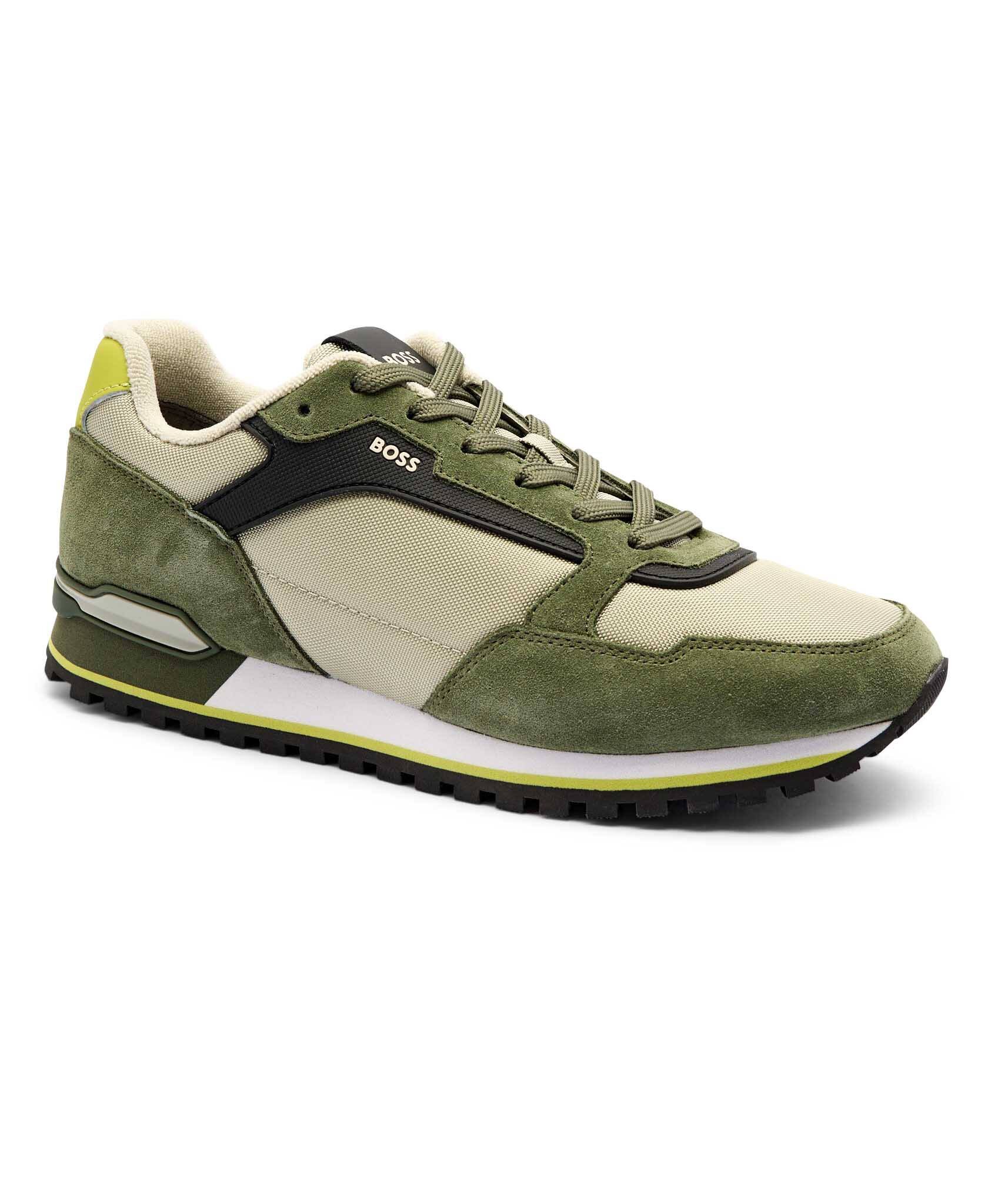 BOSS Black Sneakers Parkour-L_Runn_sdnyt | z dodatkiem skóry