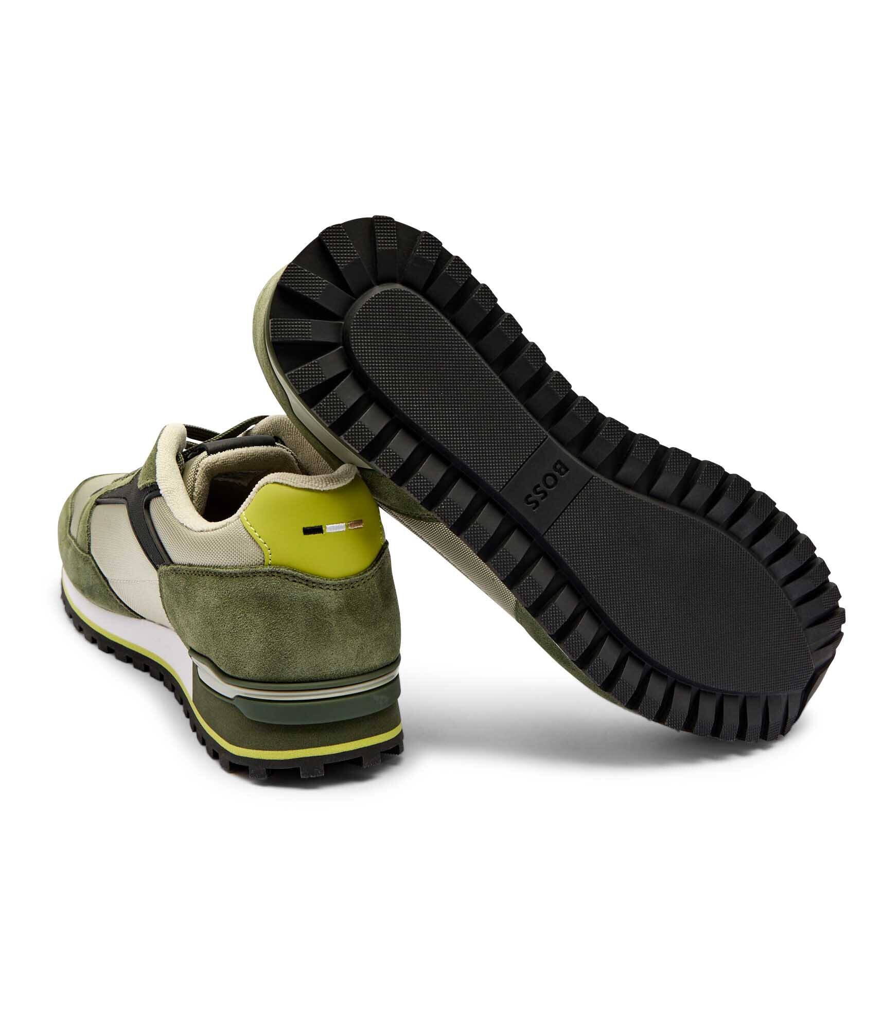 BOSS Black Sneakers Parkour-L_Runn_sdnyt | z dodatkiem skóry
