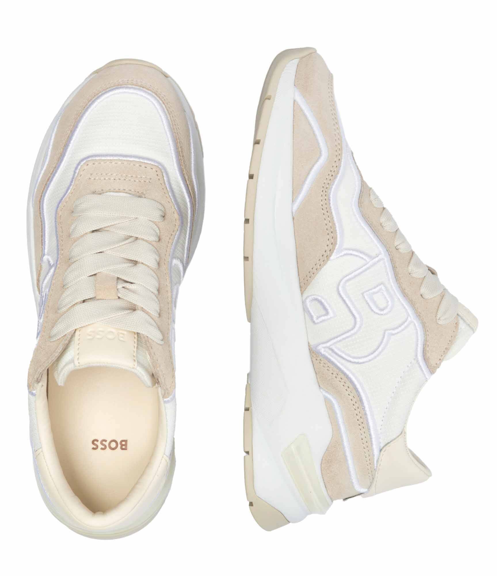BOSS Black Sneakers Skylar_Runn_mxembBB | piele întoarsă