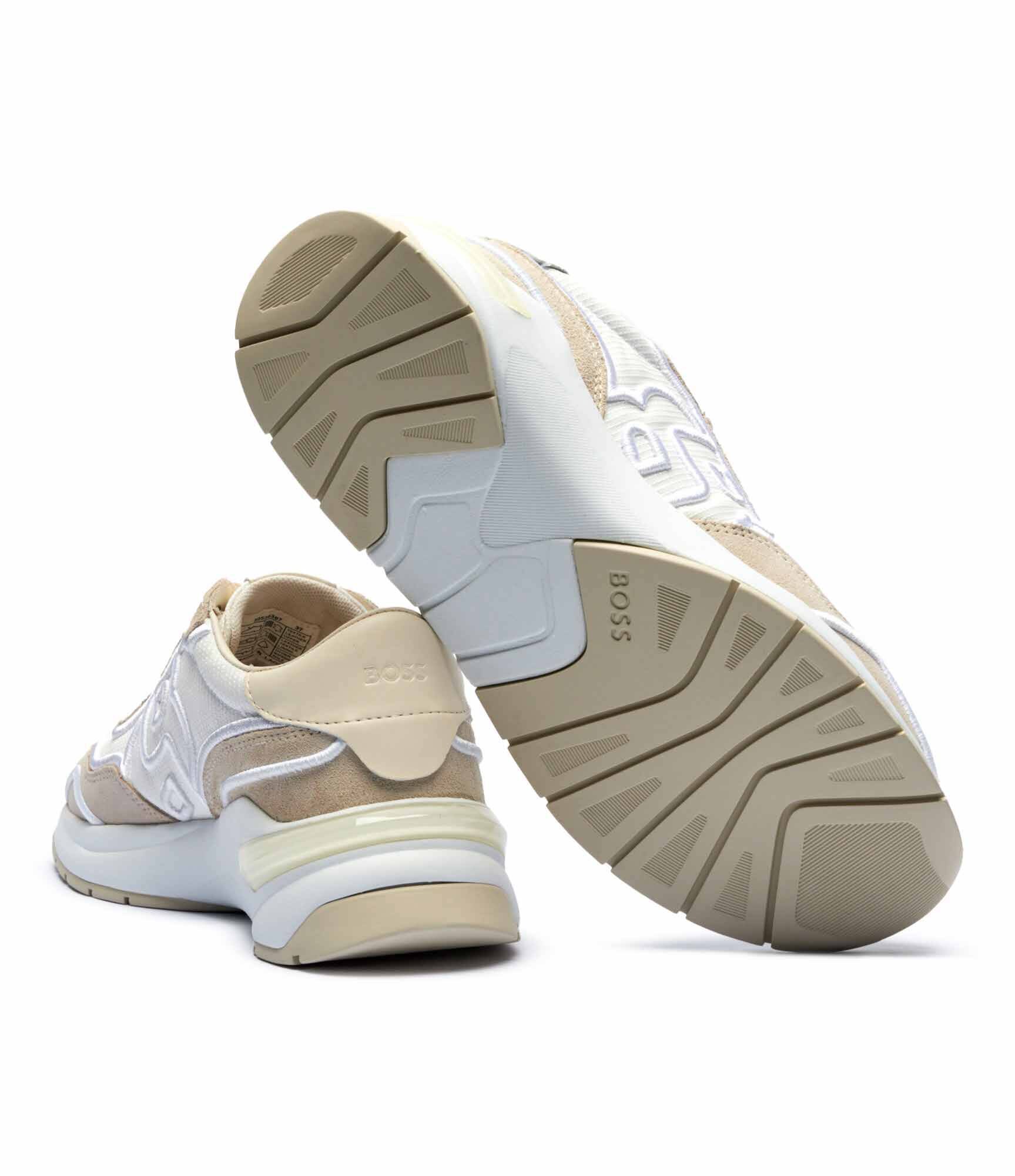 BOSS Black Sneakers Skylar_Runn_mxembBB | piele întoarsă