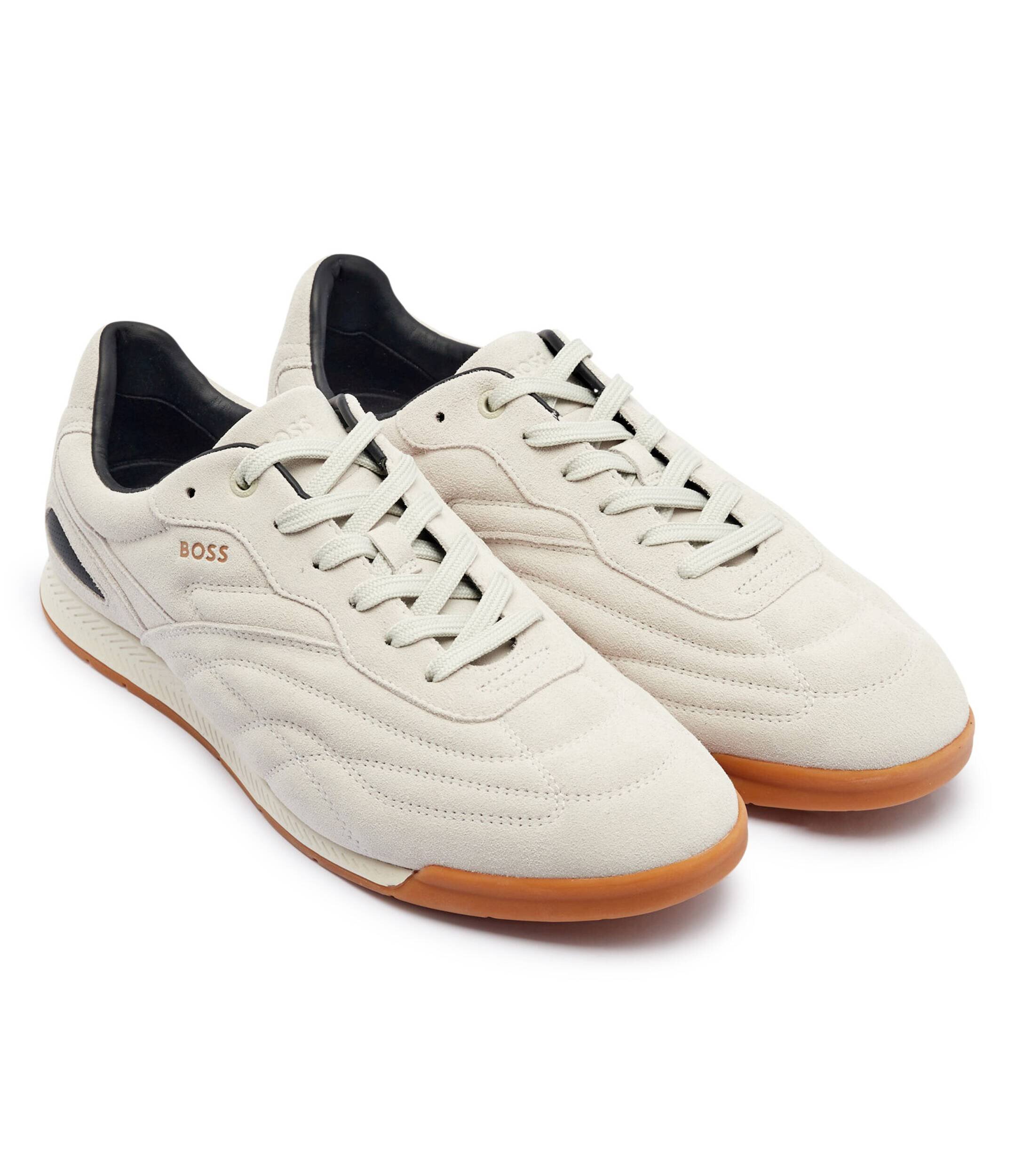 BOSS Black Sneakers Titanium SL_sdmt | piele întoarsă