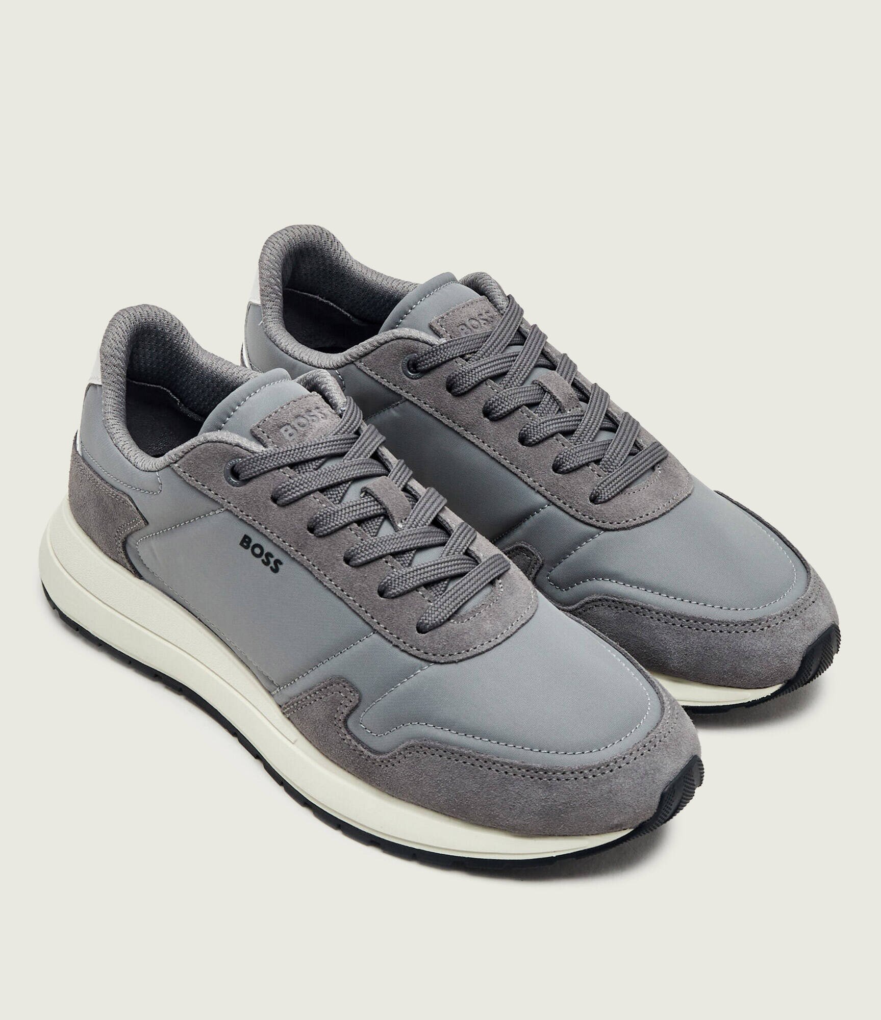 BOSS Black Sneakers Vinston_Runn_nysd | piele întoarsă