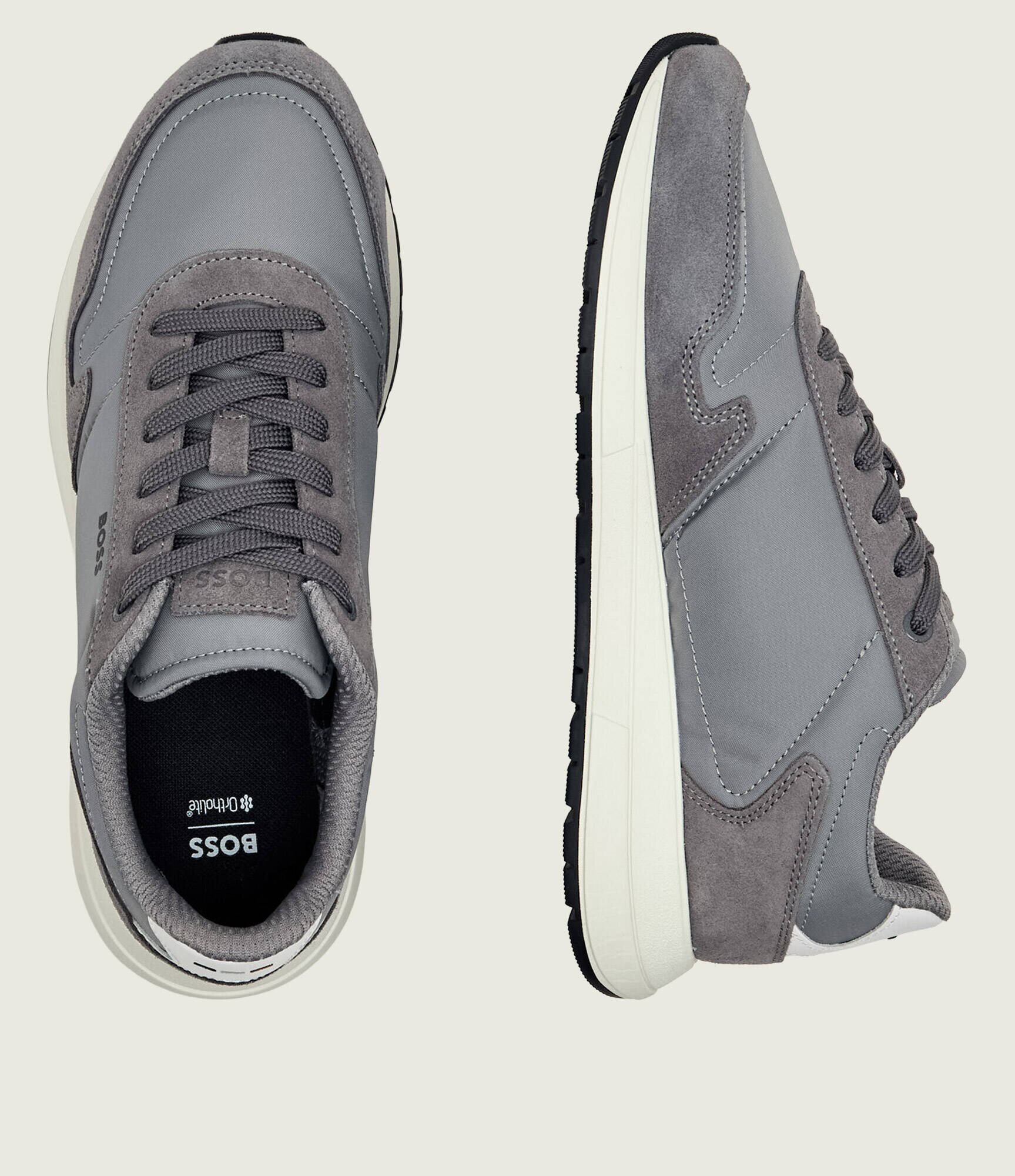 BOSS Black Sneakers Vinston_Runn_nysd | piele întoarsă