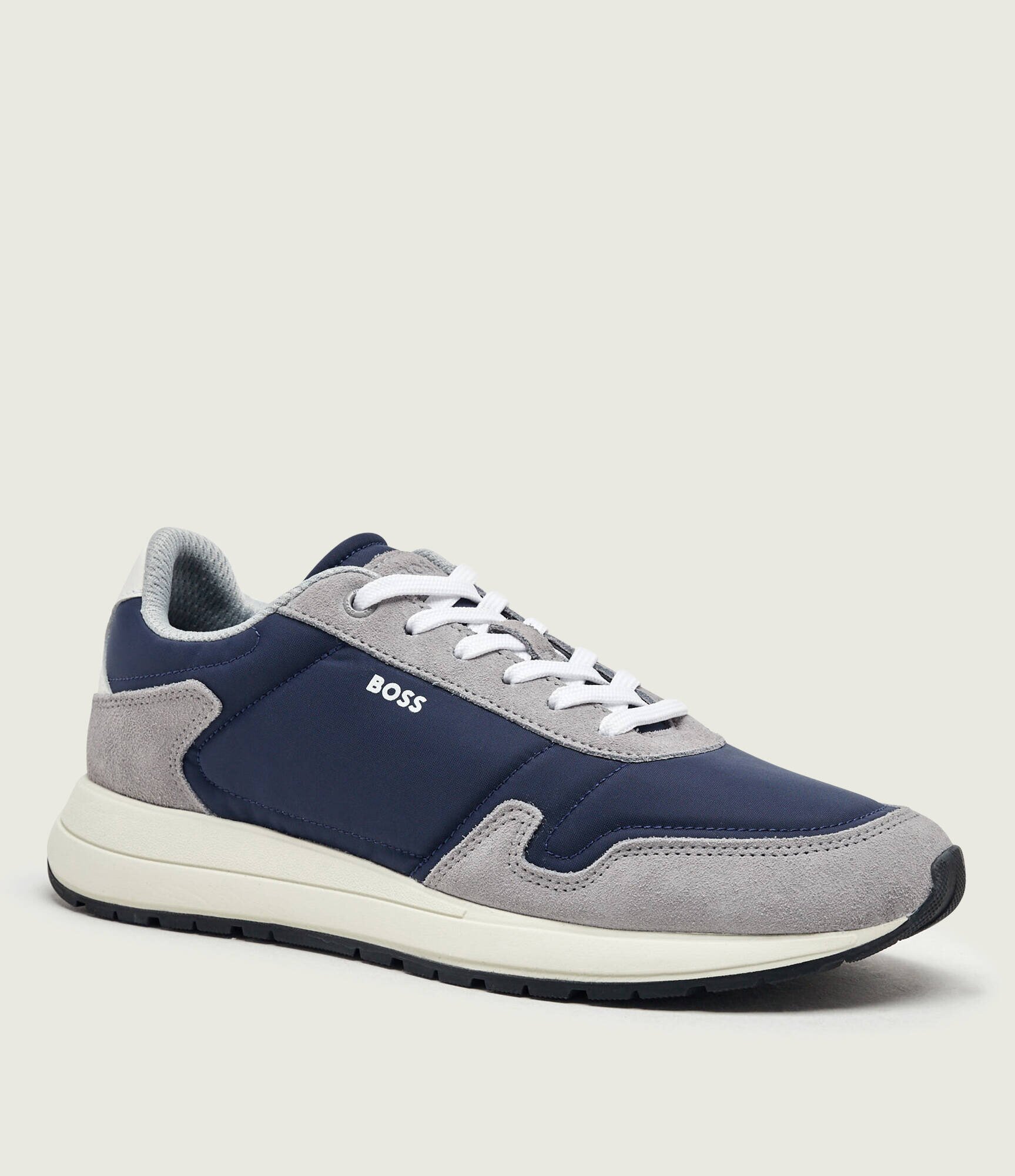 BOSS Black Sneakers Vinston_Runn_nysd | piele întoarsă