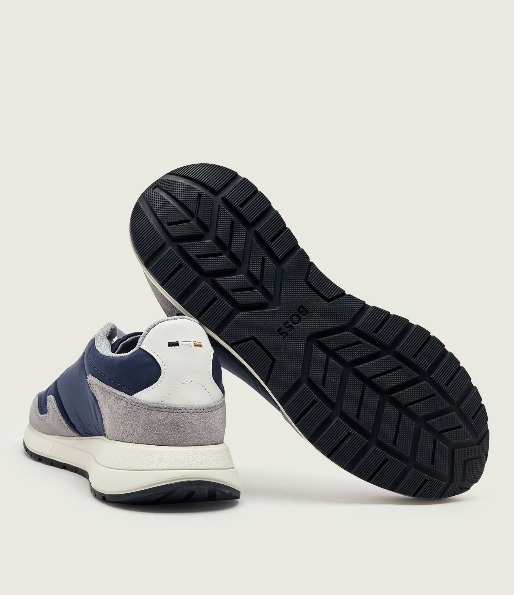 BOSS Black Sneakers Vinston_Runn_nysd | piele întoarsă