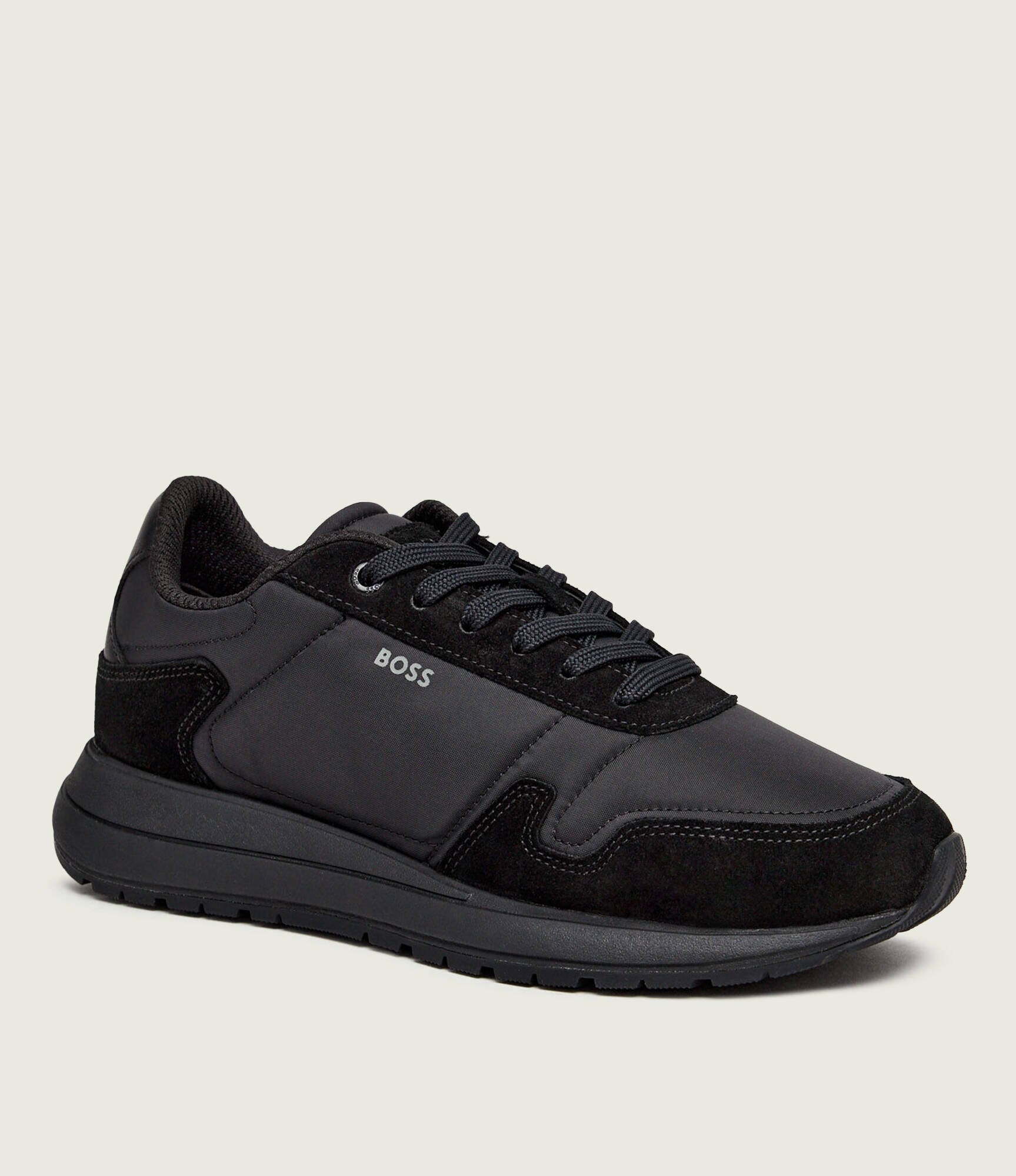 BOSS Black Sneakers Vinston_Runn_nysd | piele întoarsă