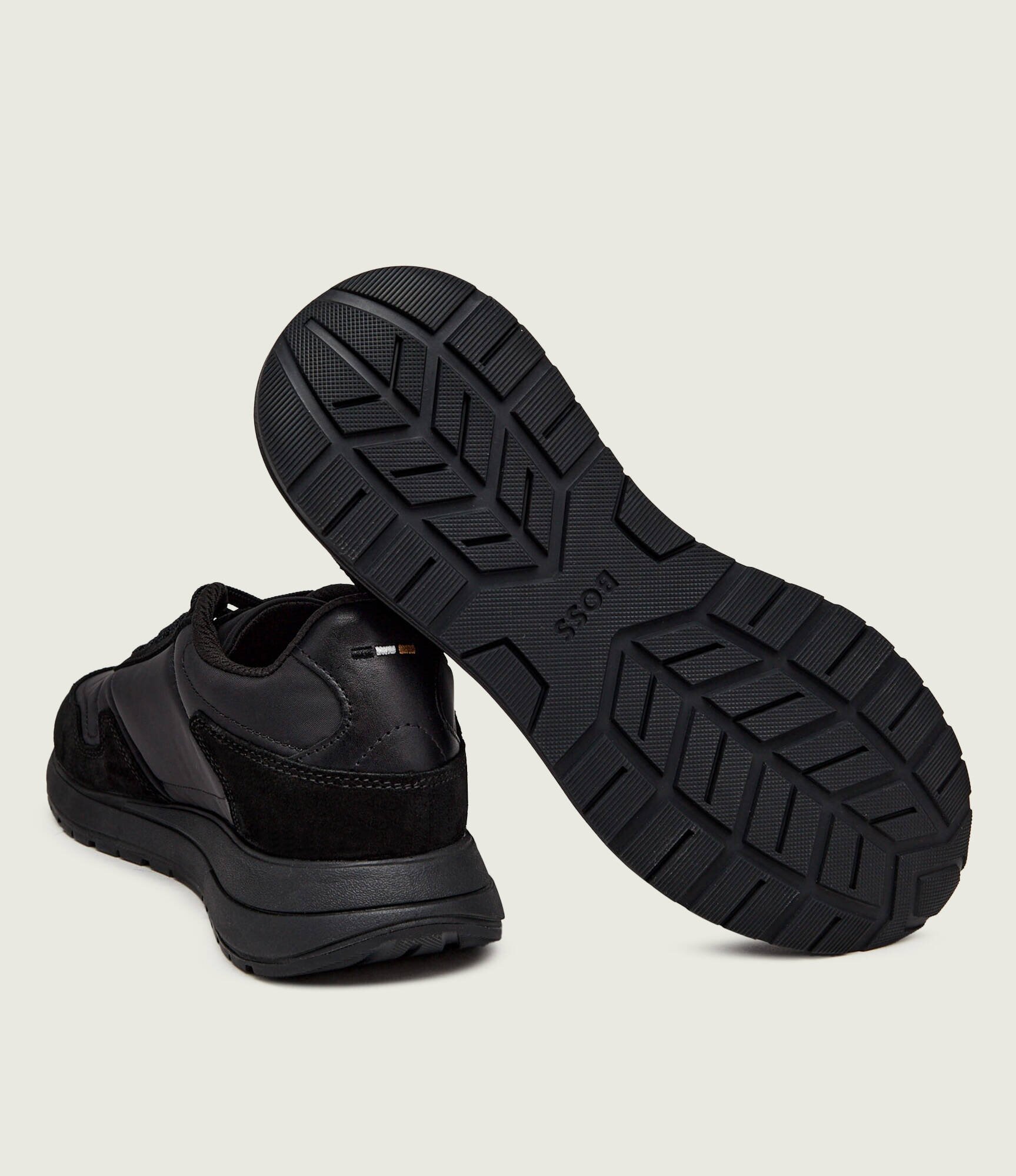 BOSS Black Sneakers Vinston_Runn_nysd | piele întoarsă