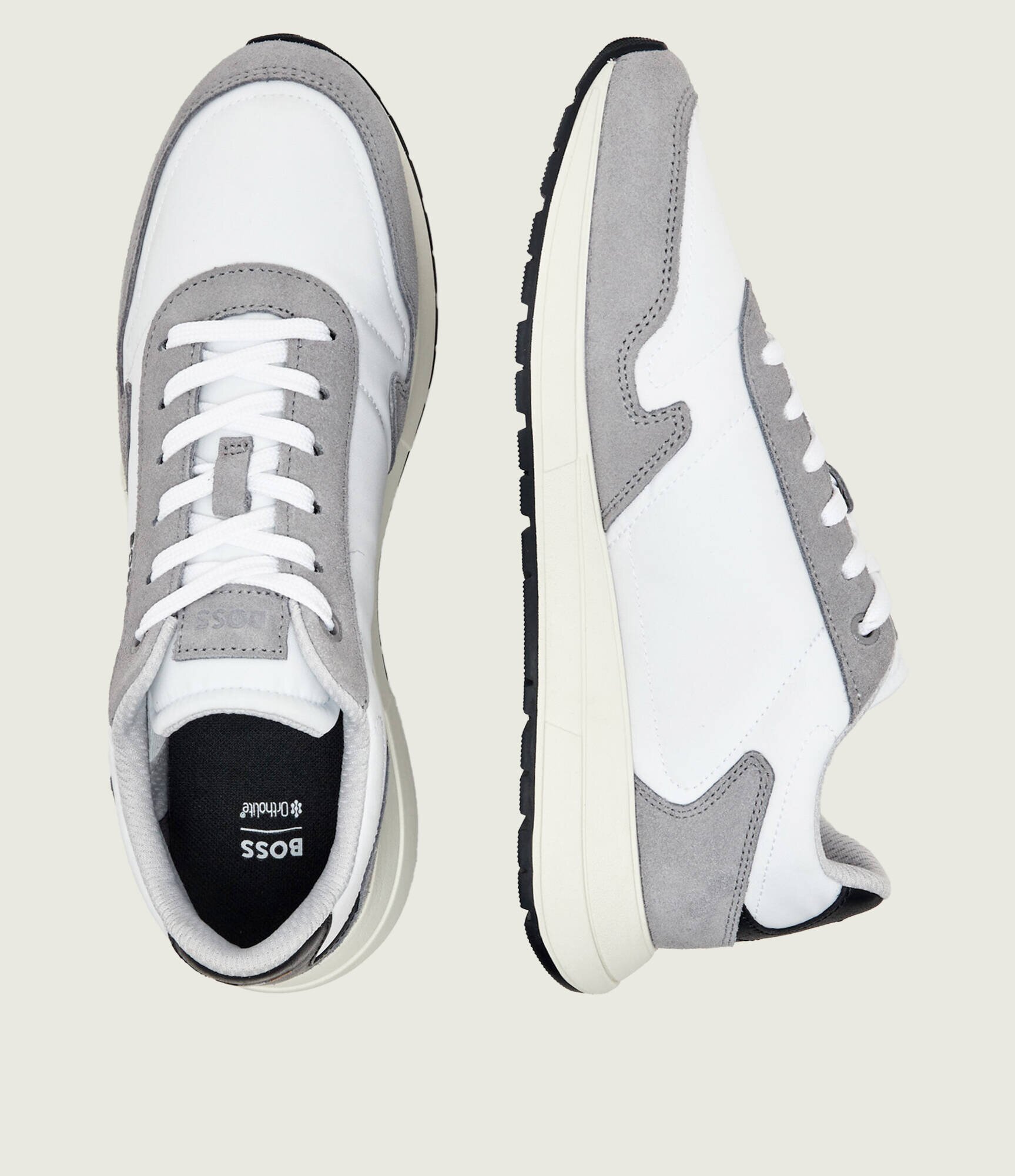 BOSS Black Sneakers Vinston_Runn_nysd | piele întoarsă