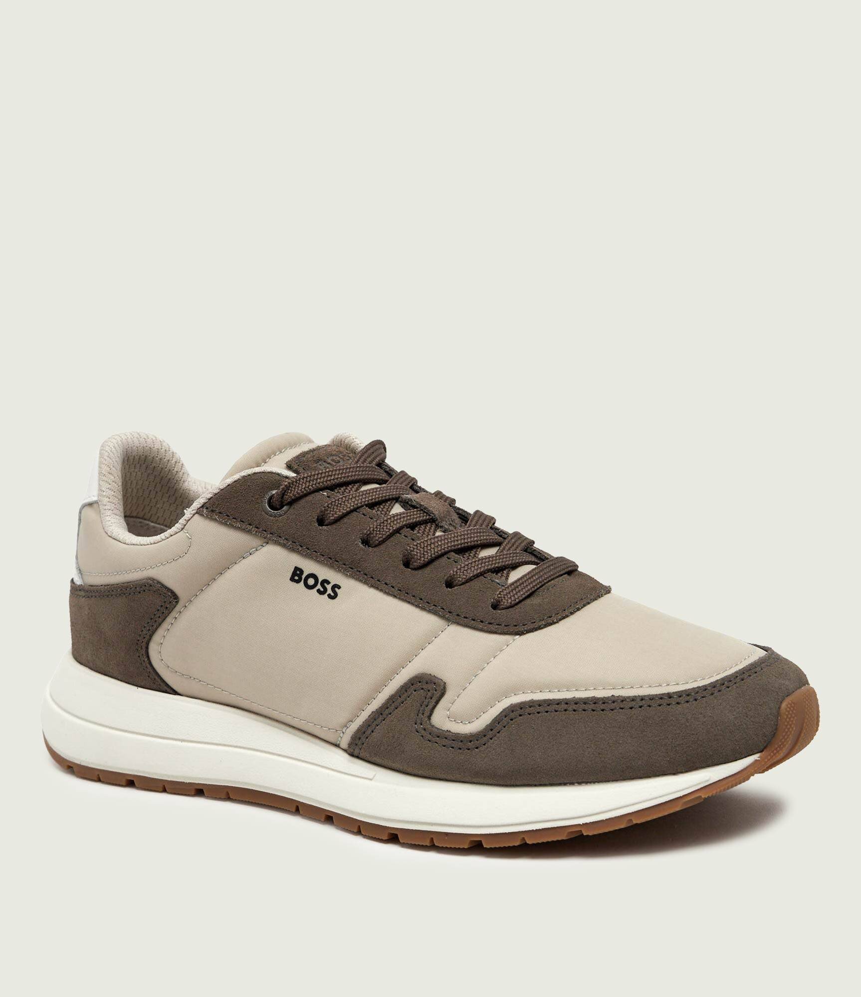 BOSS Black Sneakers Vinston_Runn_nysd | piele întoarsă