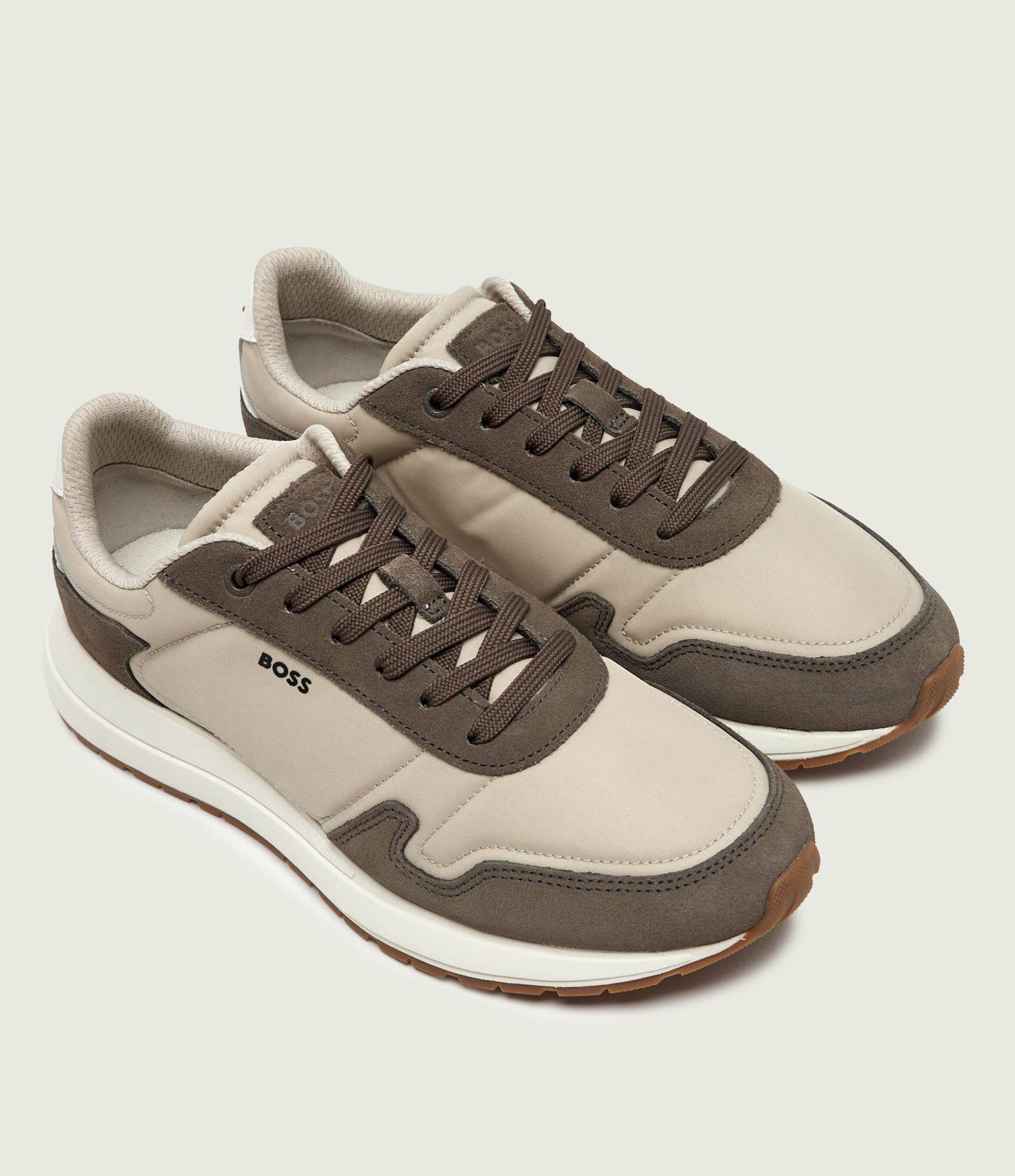 BOSS Black Sneakers Vinston_Runn_nysd | piele întoarsă