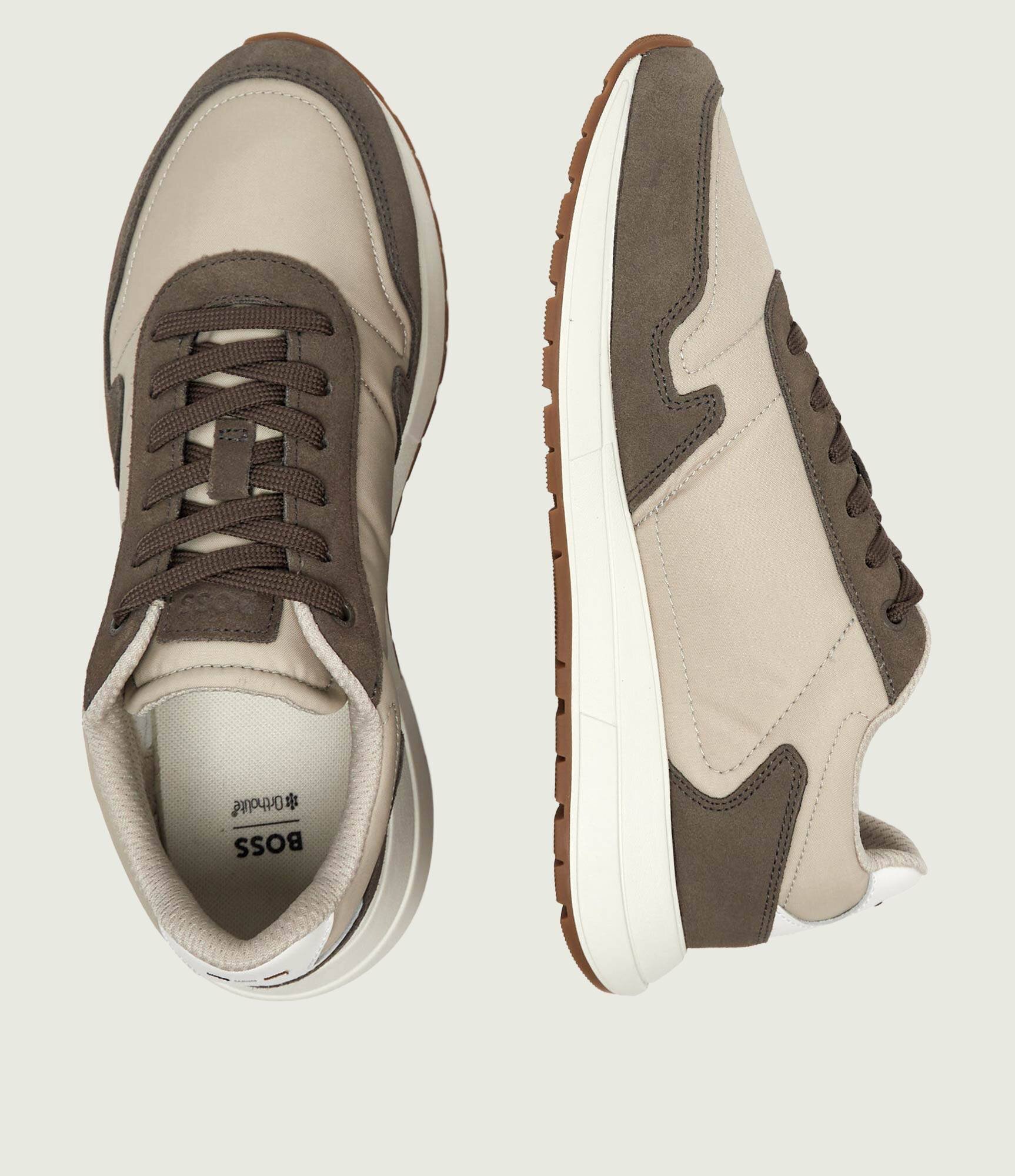 BOSS Black Sneakers Vinston_Runn_nysd | piele întoarsă