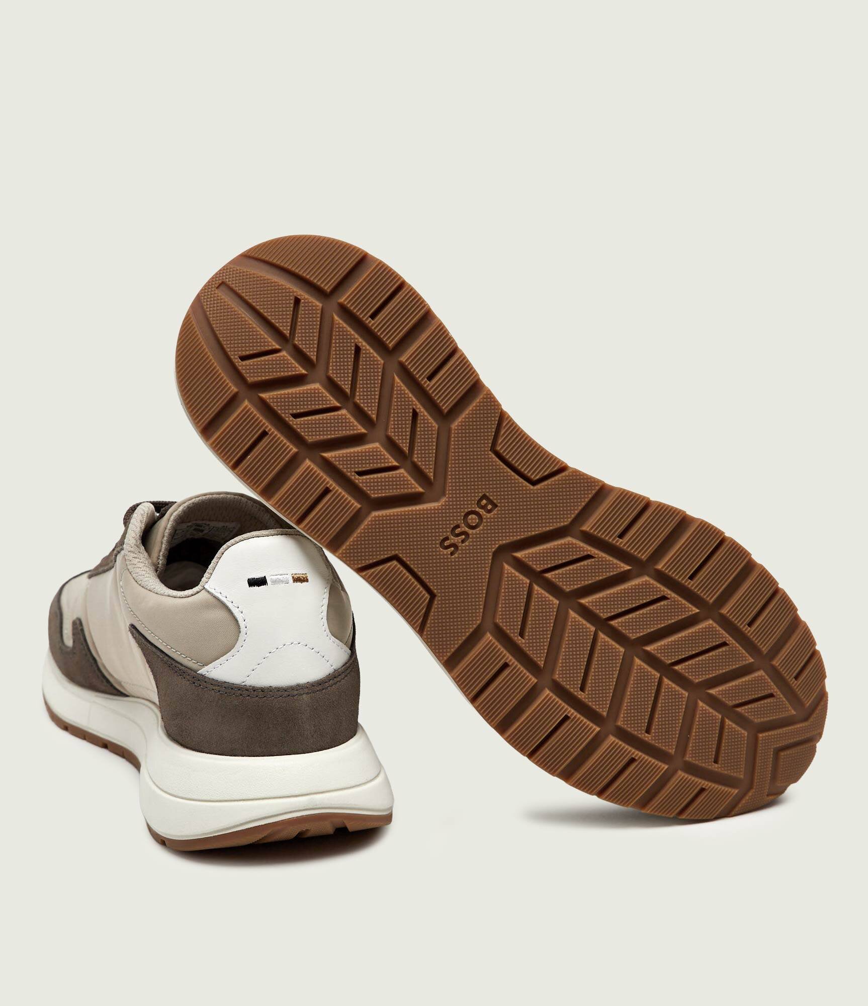 BOSS Black Sneakers Vinston_Runn_nysd | piele întoarsă