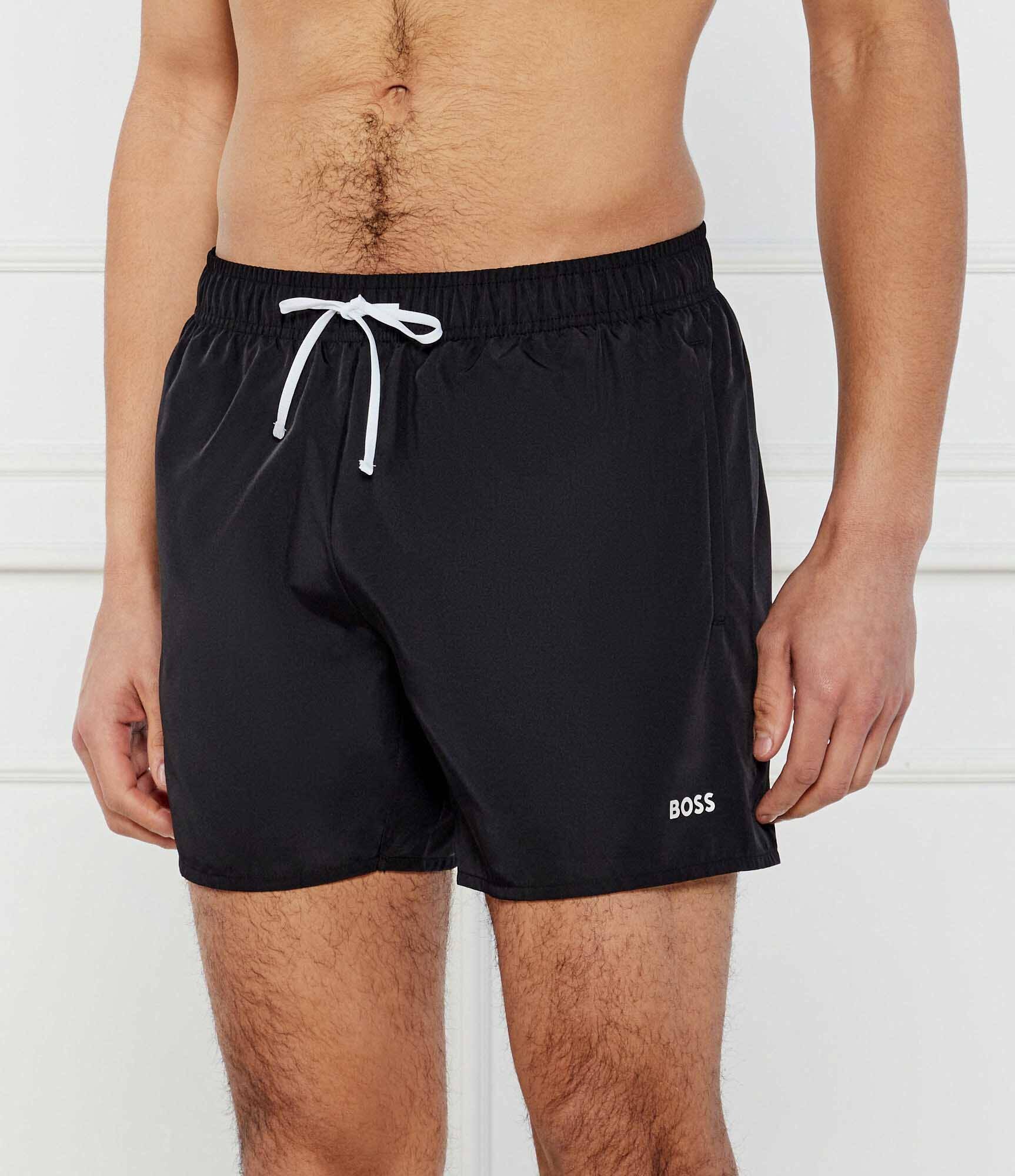 BOSS Black Șorți de înot +prosop + rucsac Beach Set | Regular Fit