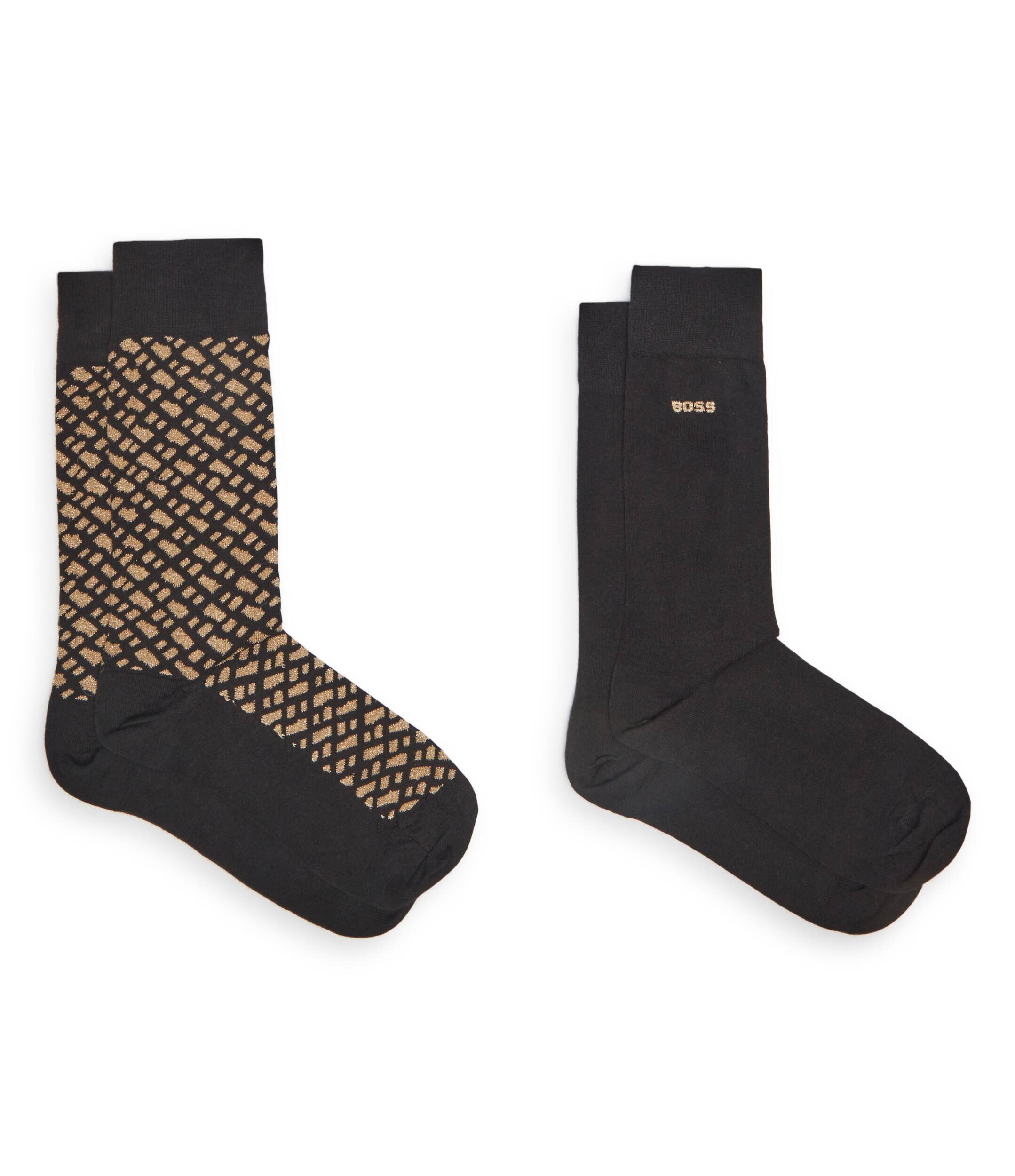 BOSS Black Șosete 2-pack 2P RS Shine Mono CC