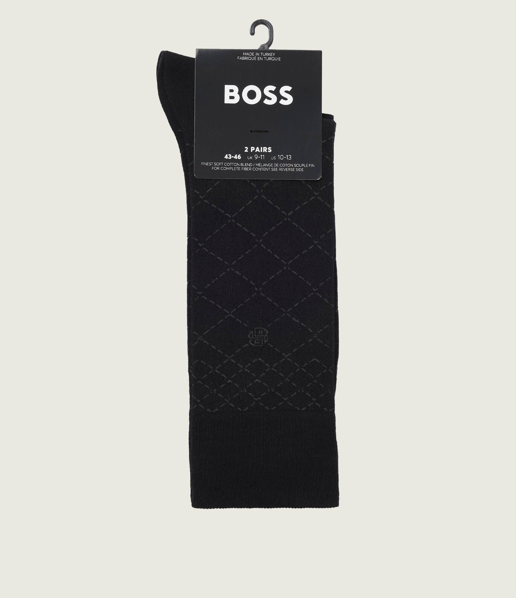 BOSS Black Șosete 2-pack Mini Argyle CC