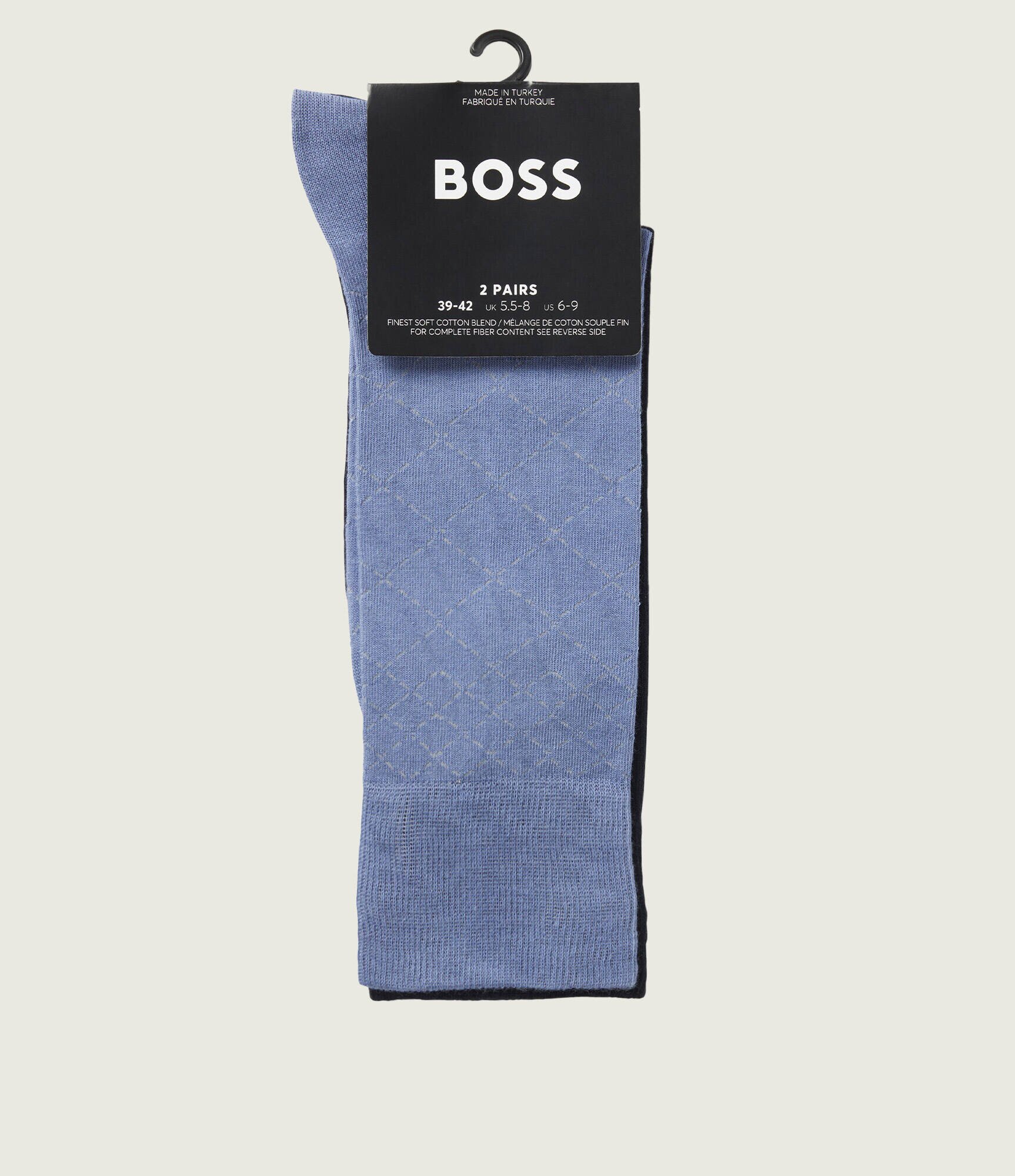 BOSS Black Șosete 2-pack Mini Argyle CC